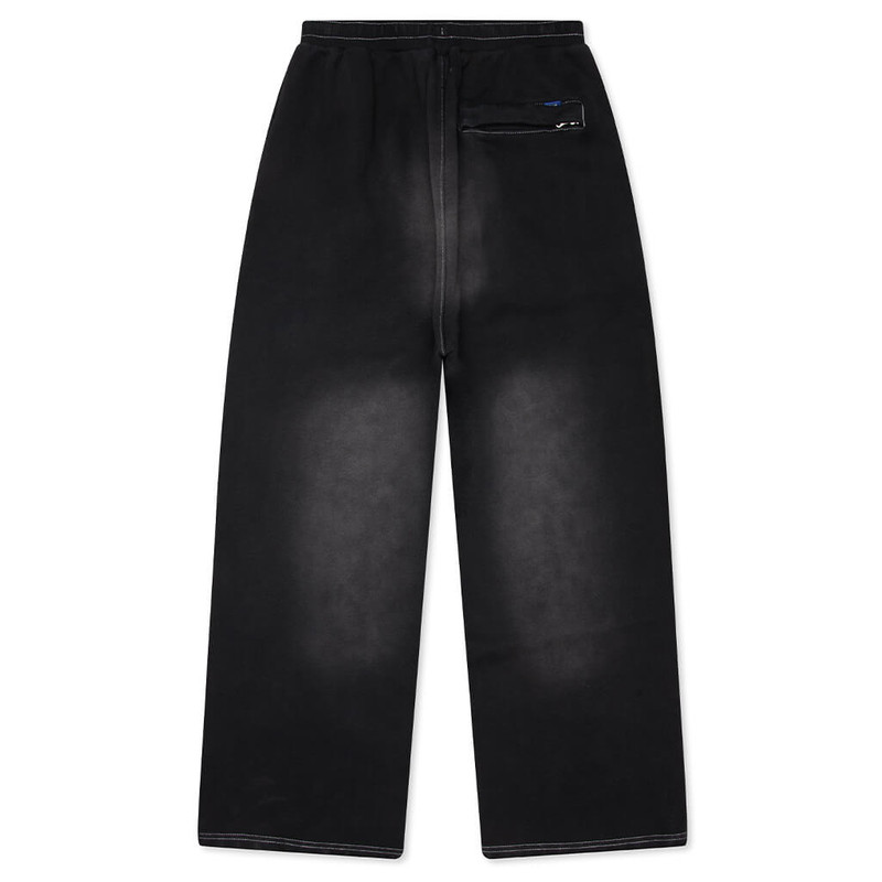 AWAKE NY COLLEGIATE OPEN HEM SWEATPANT - BLACK outlook