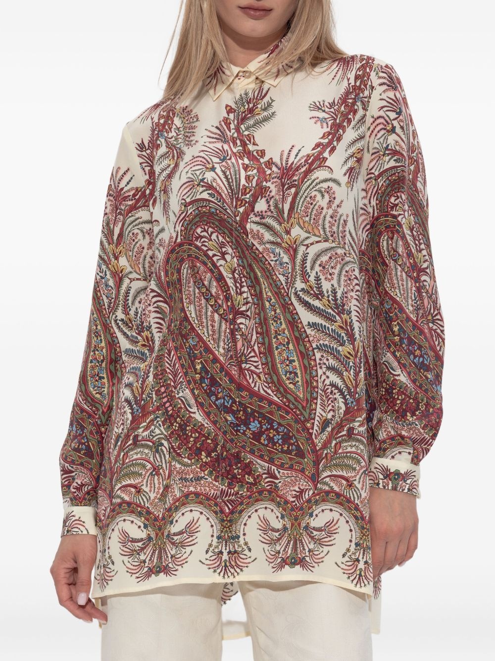 paisley-print shirt - 3