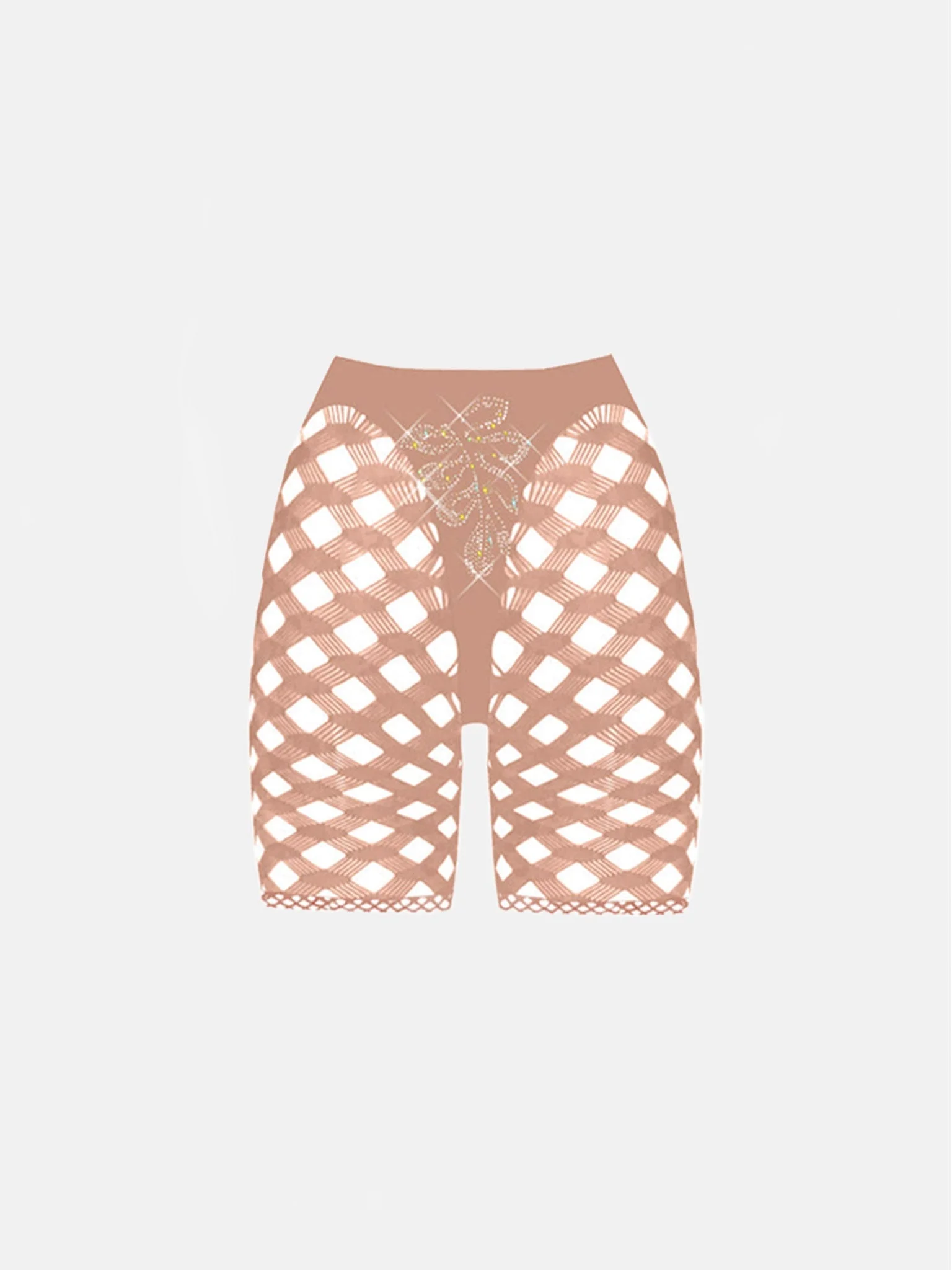 SHELLY SHORTS LATTE - 1