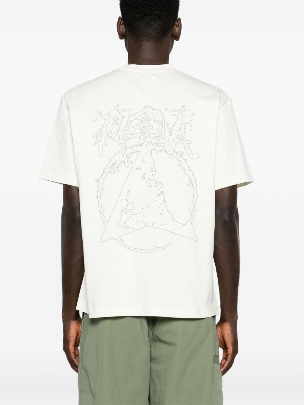 logo-print cotton T-shirt - 4
