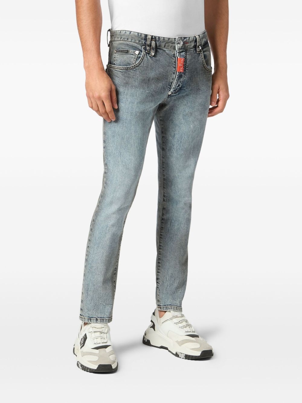 Hexagon skinny jeans - 3