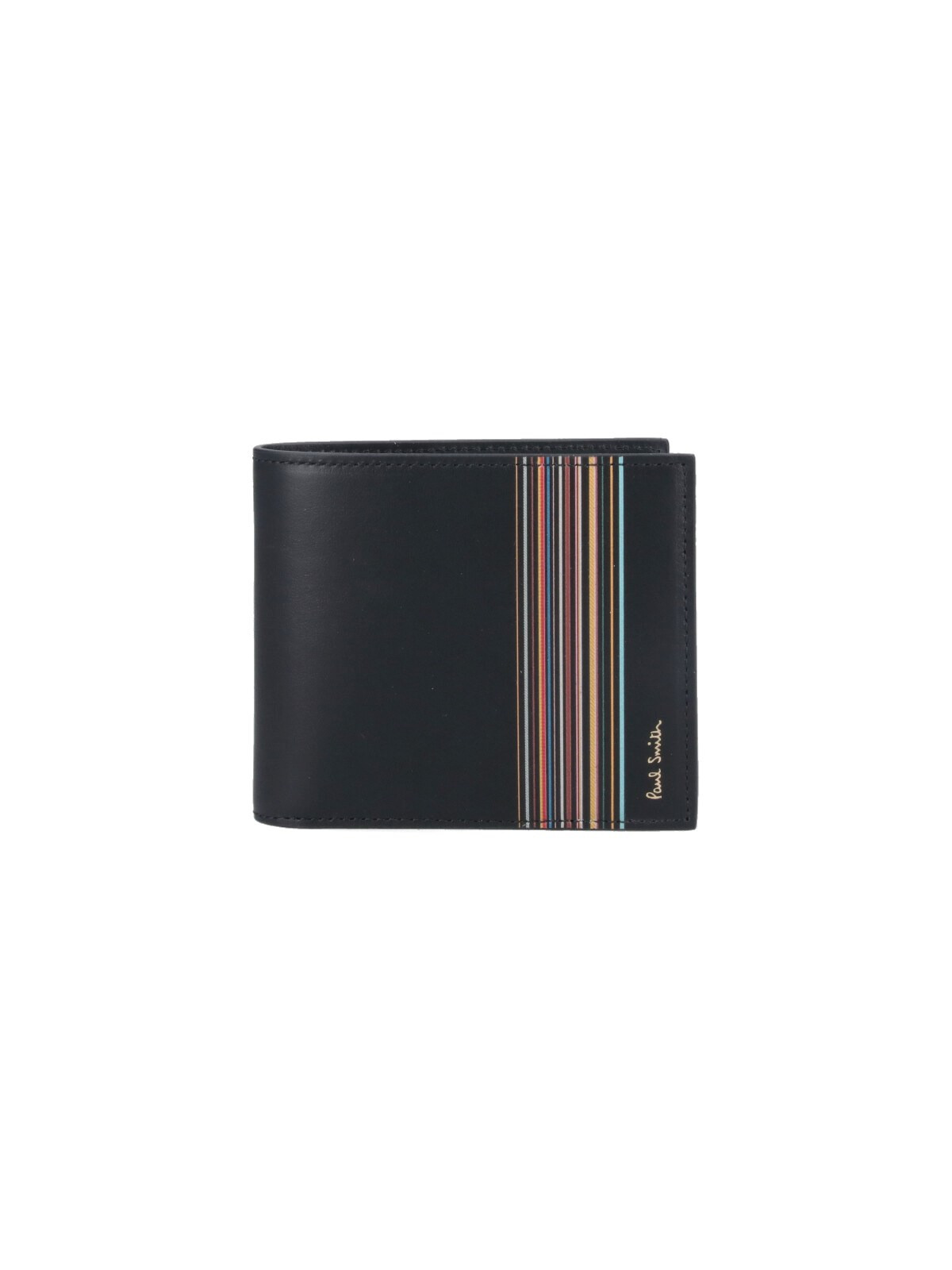 "SIGNATURE STRIPE BLOCK" BIFOLD WALLET - 1