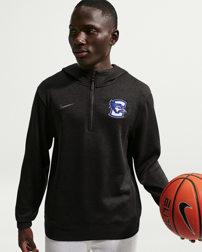 Creighton Bluejays Nike NCAA Men's Basketball Coaches' Pullover Hoodie 3