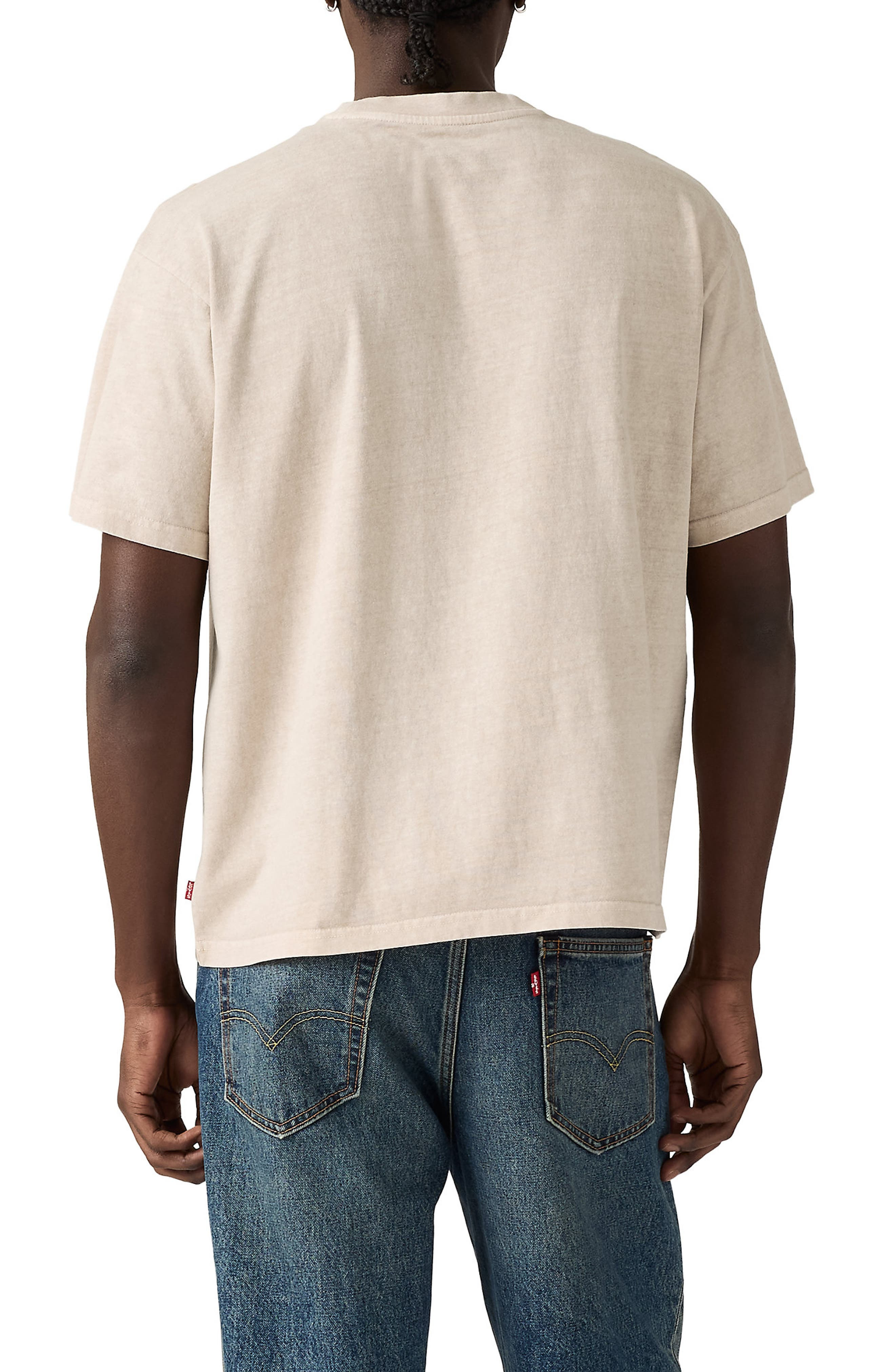 levi's Boxy Crop Cotton T-Shirt in Garment Dye Chateau at Nordstrom - 2