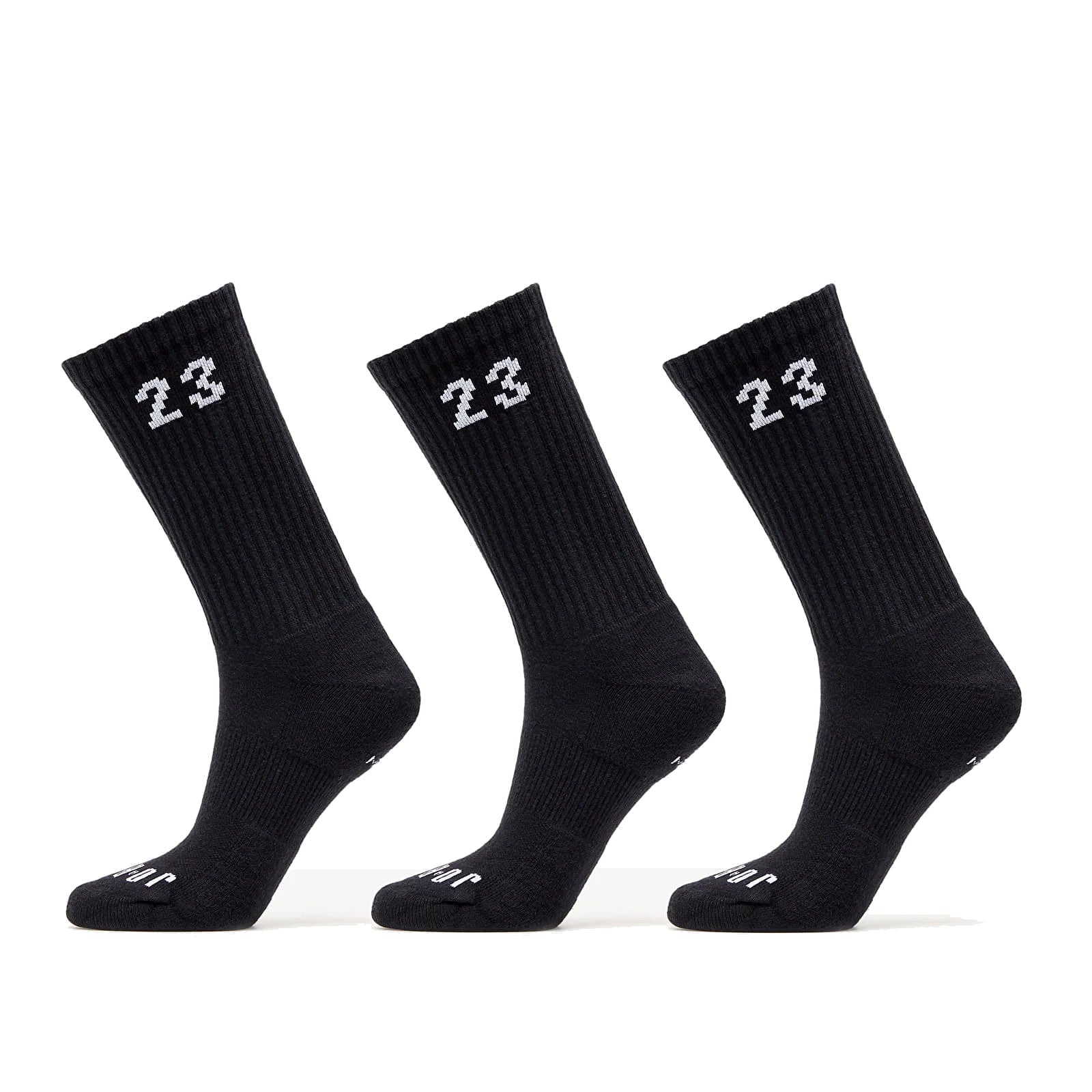 Air Jordan Essentials Crew Socks 'Black' DA5718-010 - 2