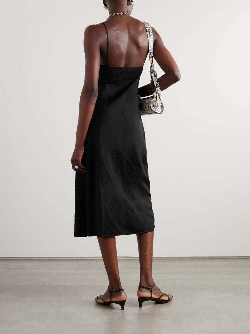Satin and lace midi dress 3