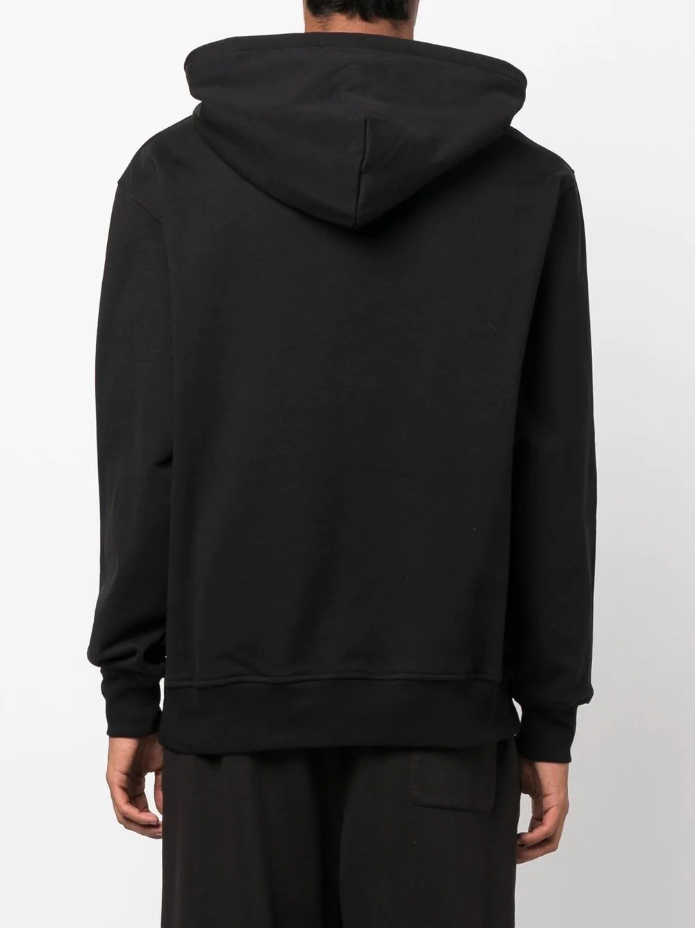 graphic-print cotton hoodie - 4