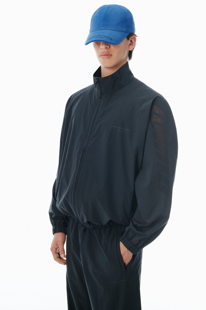 black logo track jacket 3