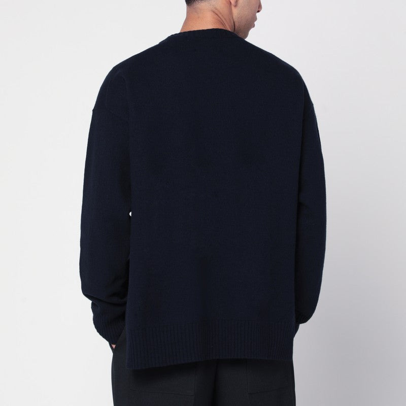 Jil Sander Midnight Blue Cotton T-Shirt Men - 2