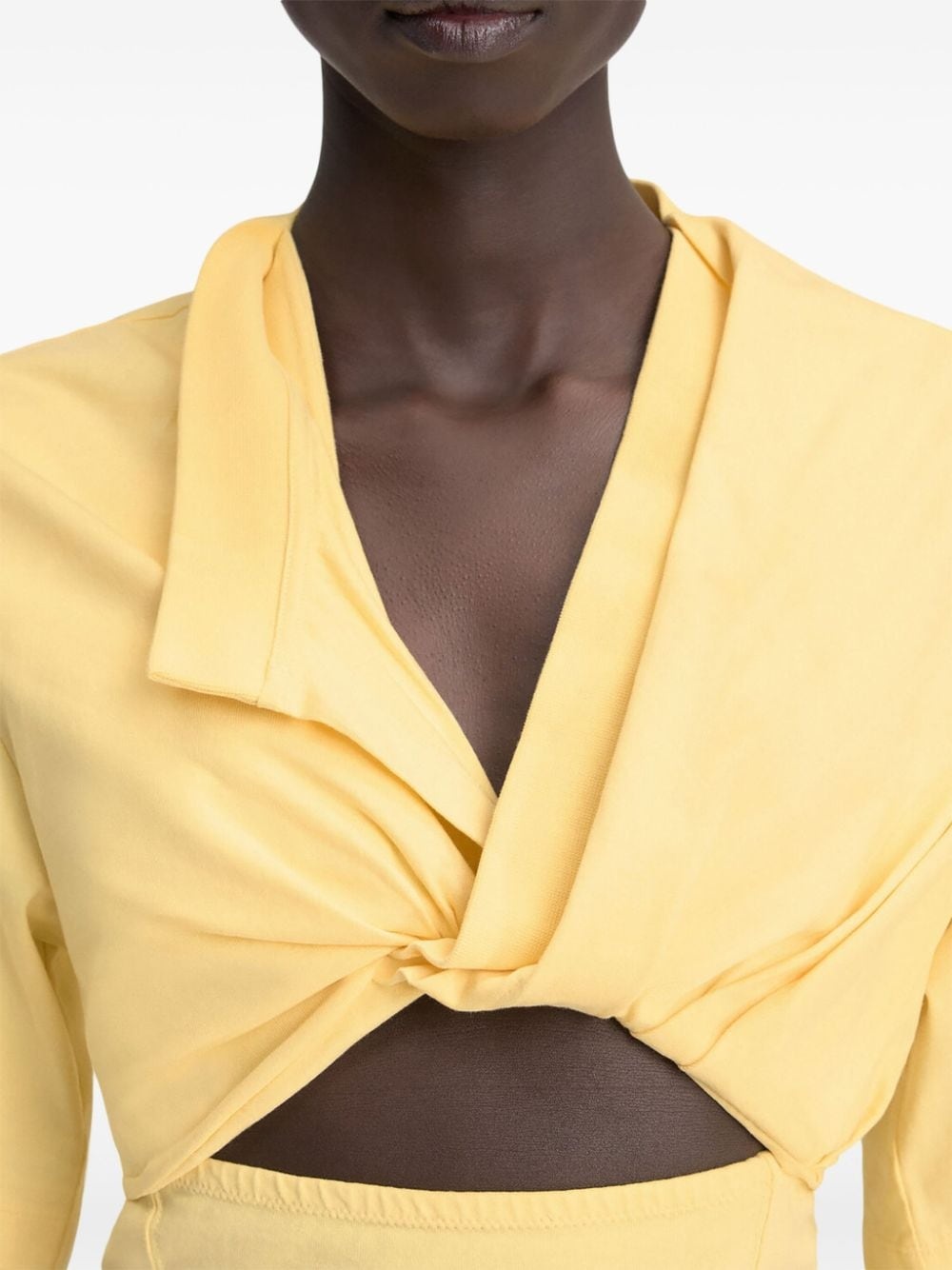 JACQUEMUS La Robe T-Shirt Bahia mini dress | REVERSIBLE
