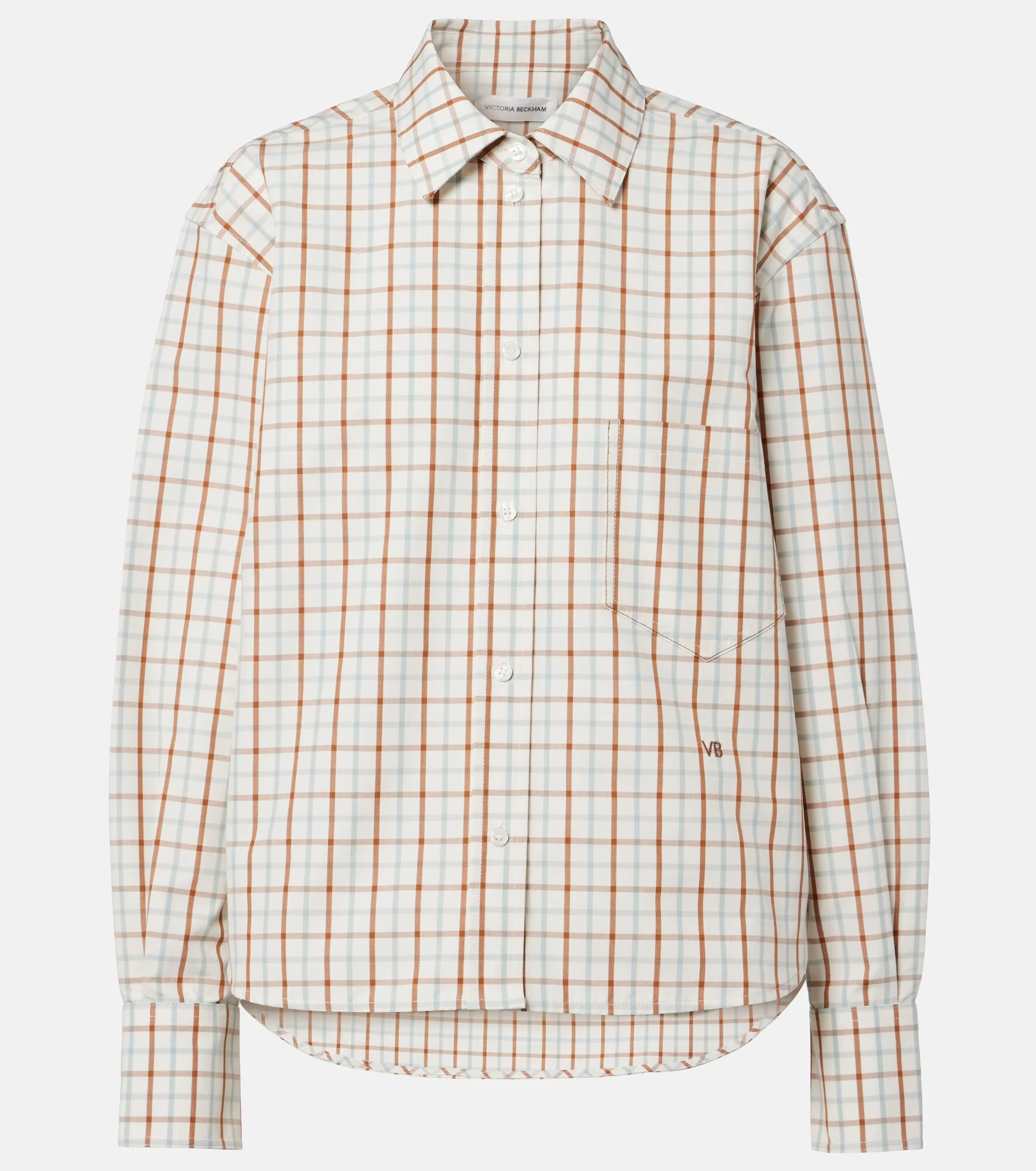 Ellis checked cotton shirt - 1