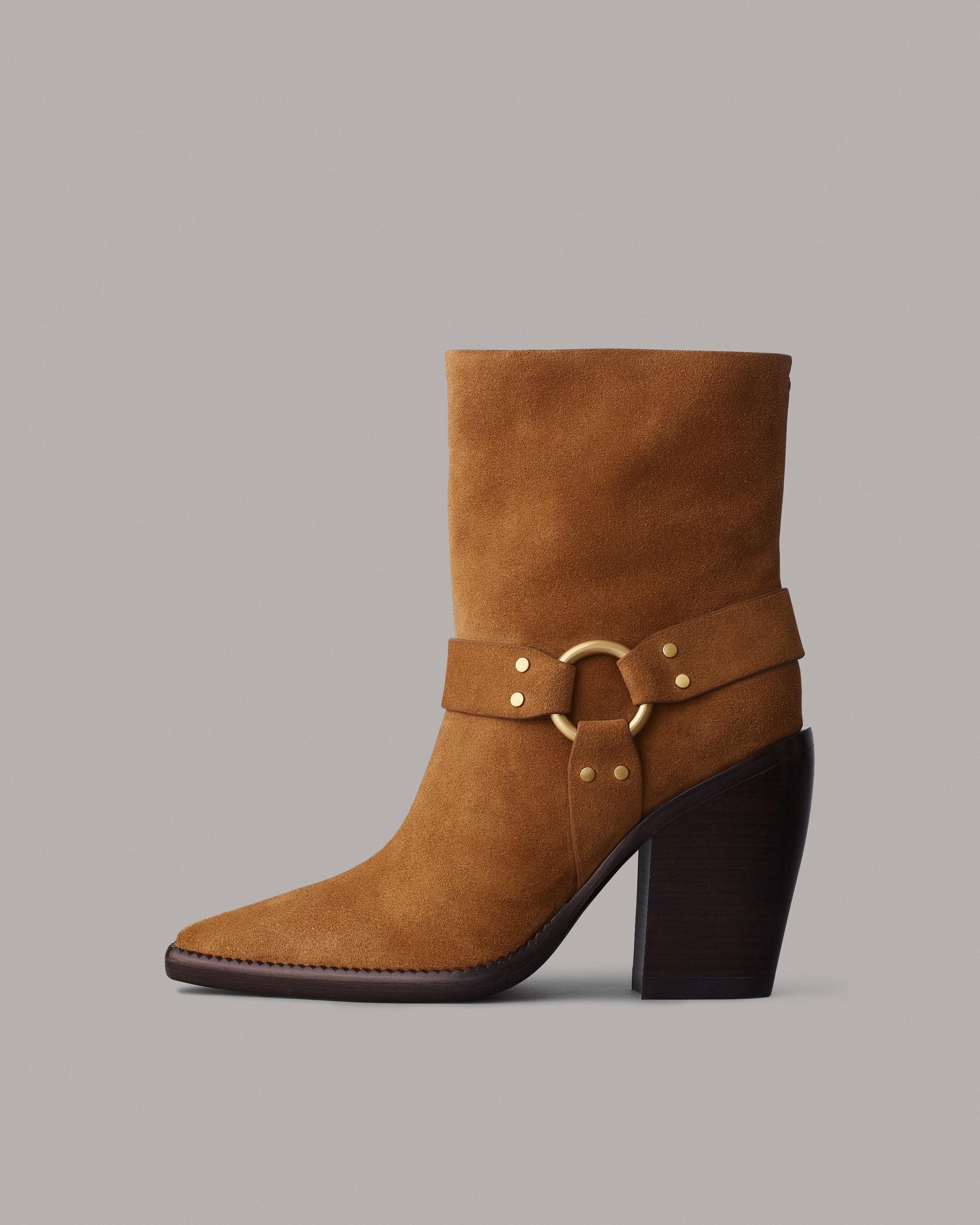 Rio Western - Suede
Heeled Boot - 1