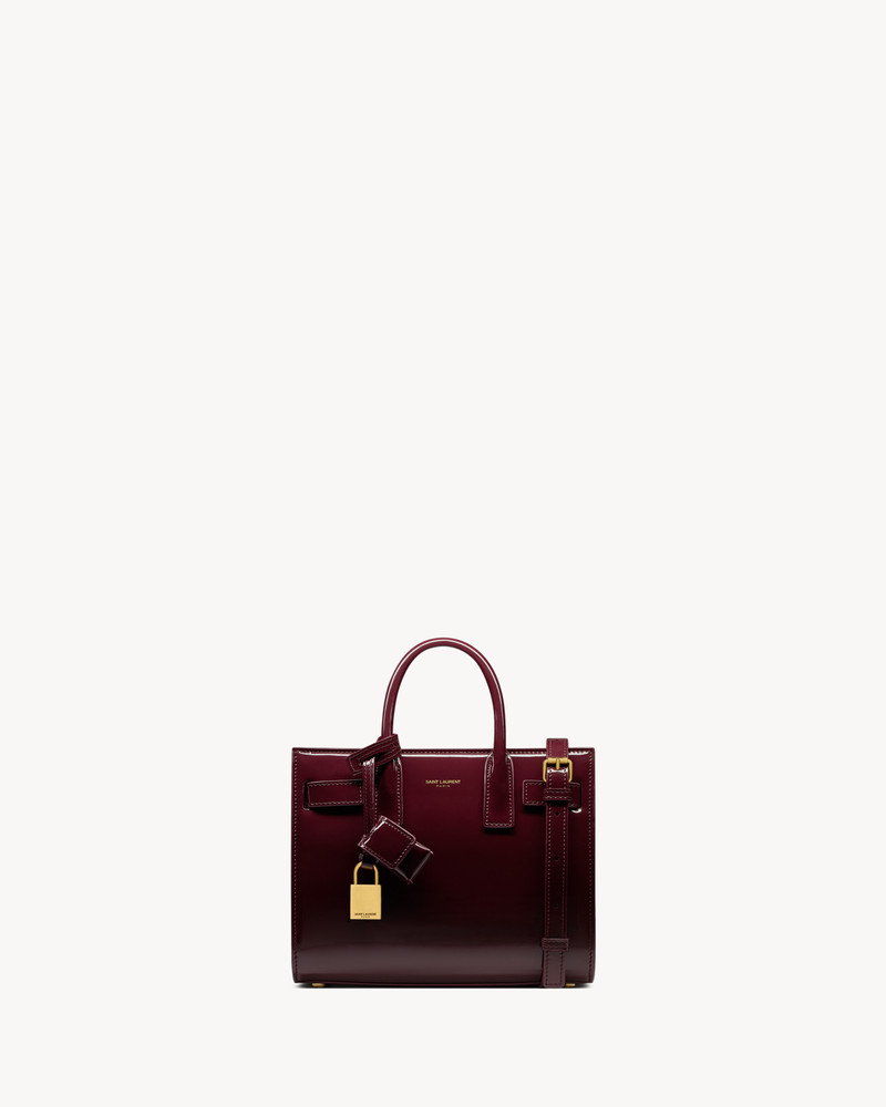 SAC DE JOUR NANO IN PATENT LEATHER - 1