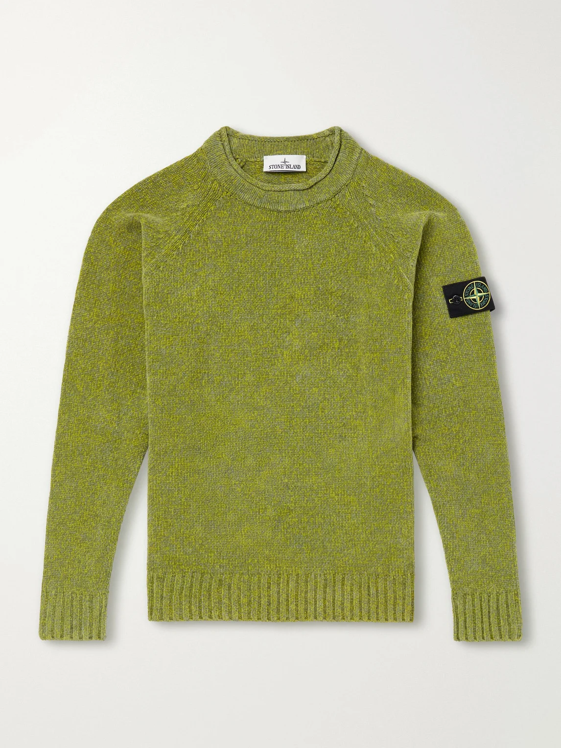 Cotton-Mouliné Sweater - 1