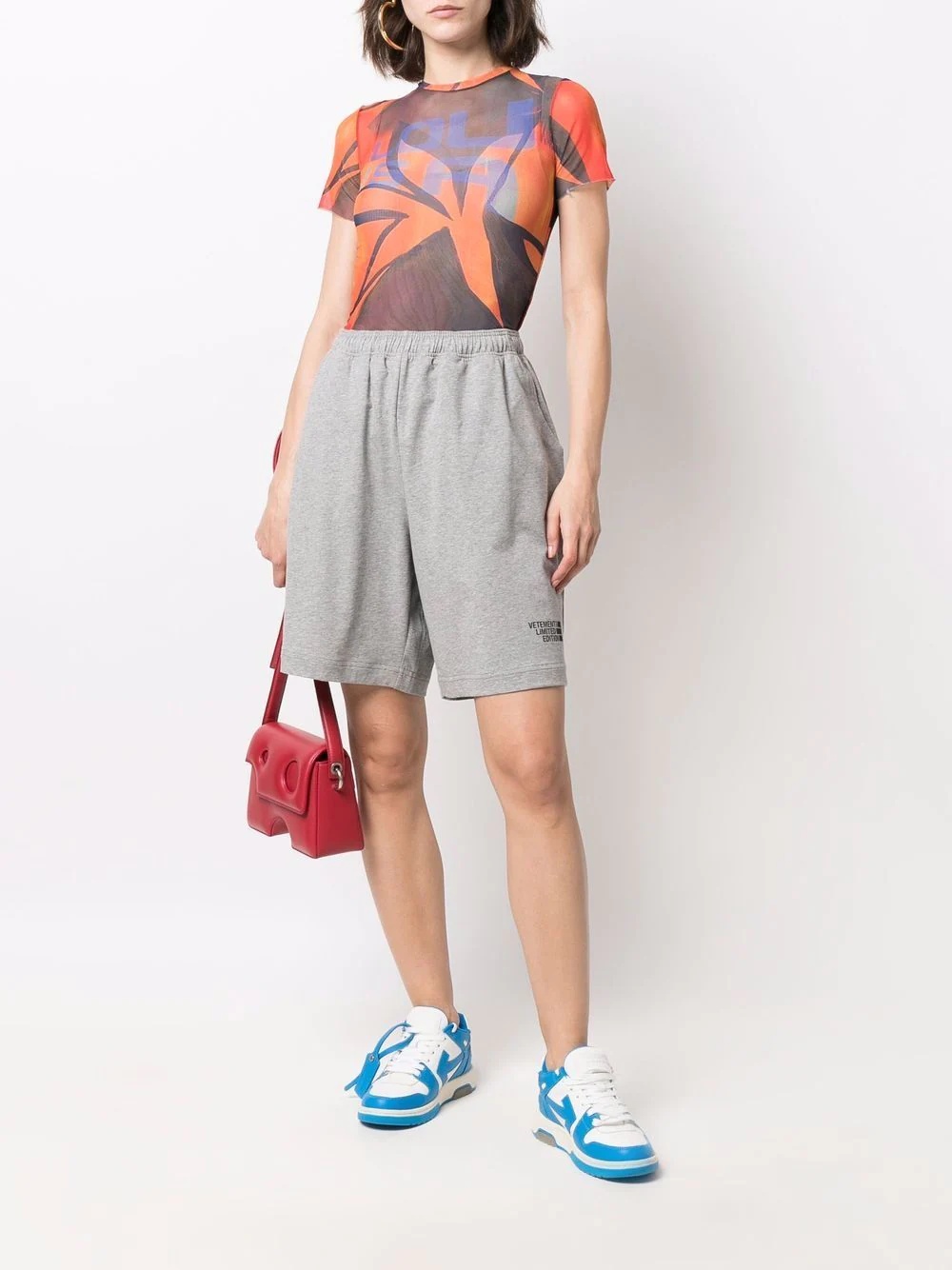 logo-prin track shorts - 3