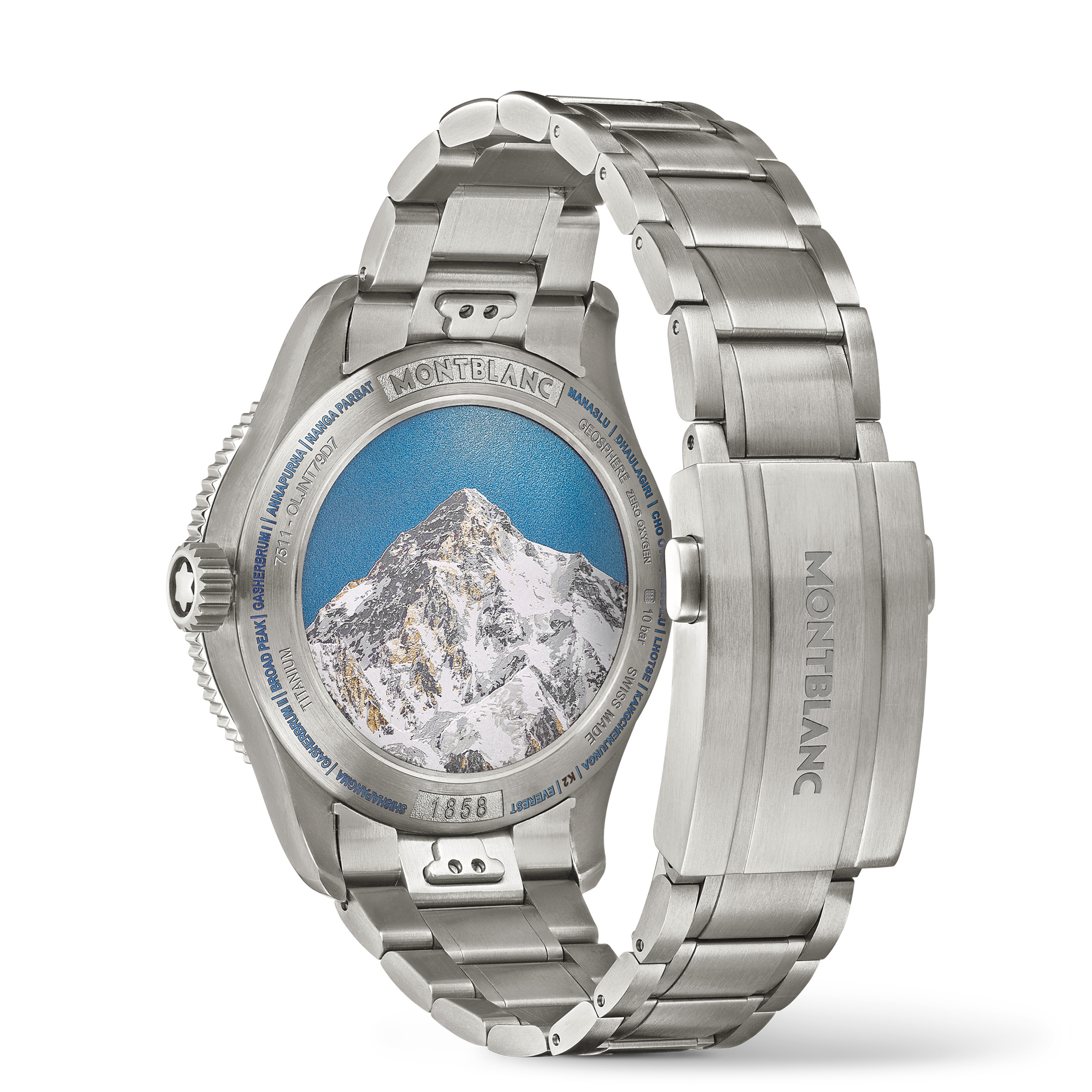 Montblanc 1858 Geosphere 0 Oxygen The 8000 - 4