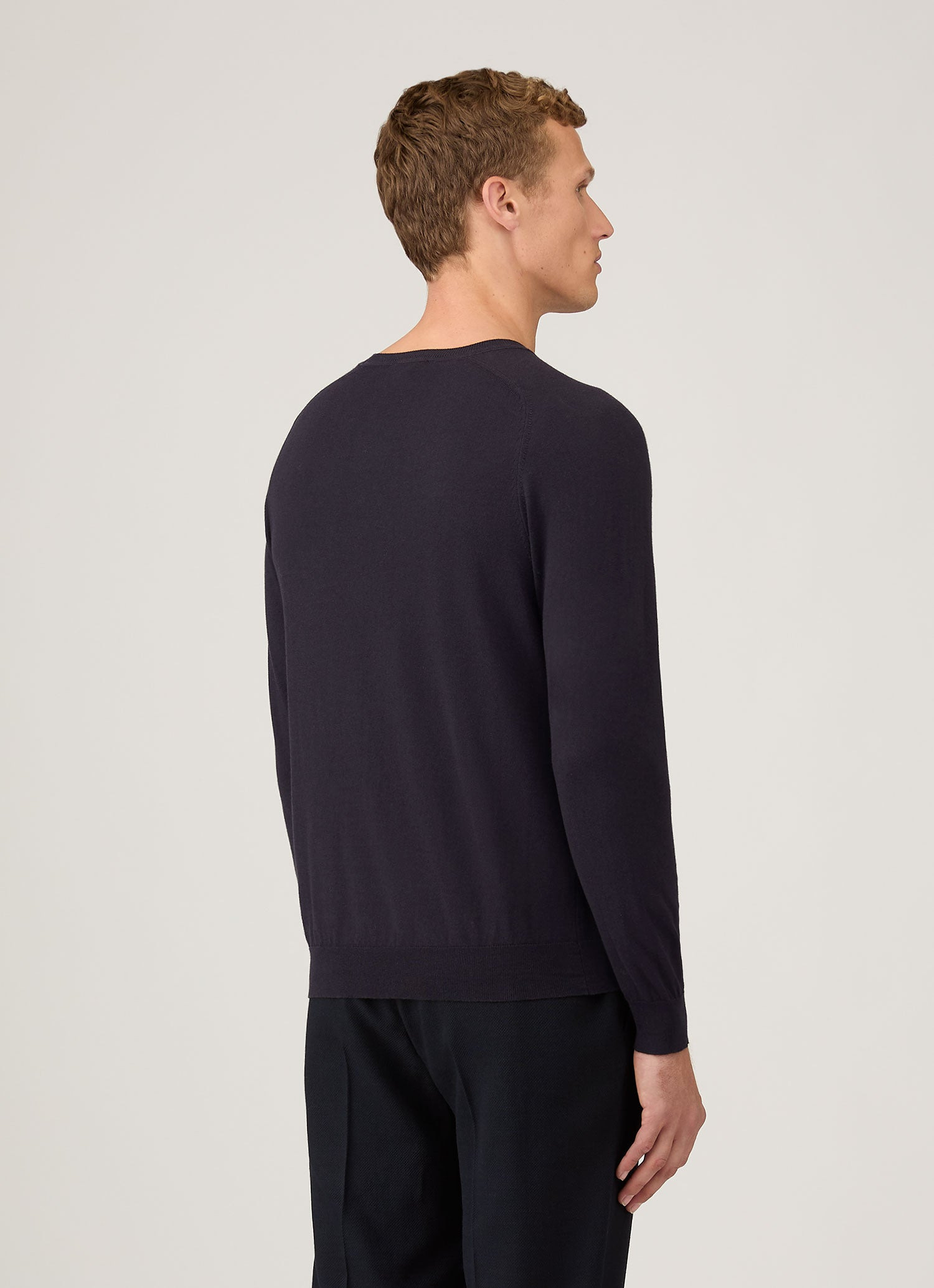 Sea Island Cashmere Crew Neck Jumper - 5