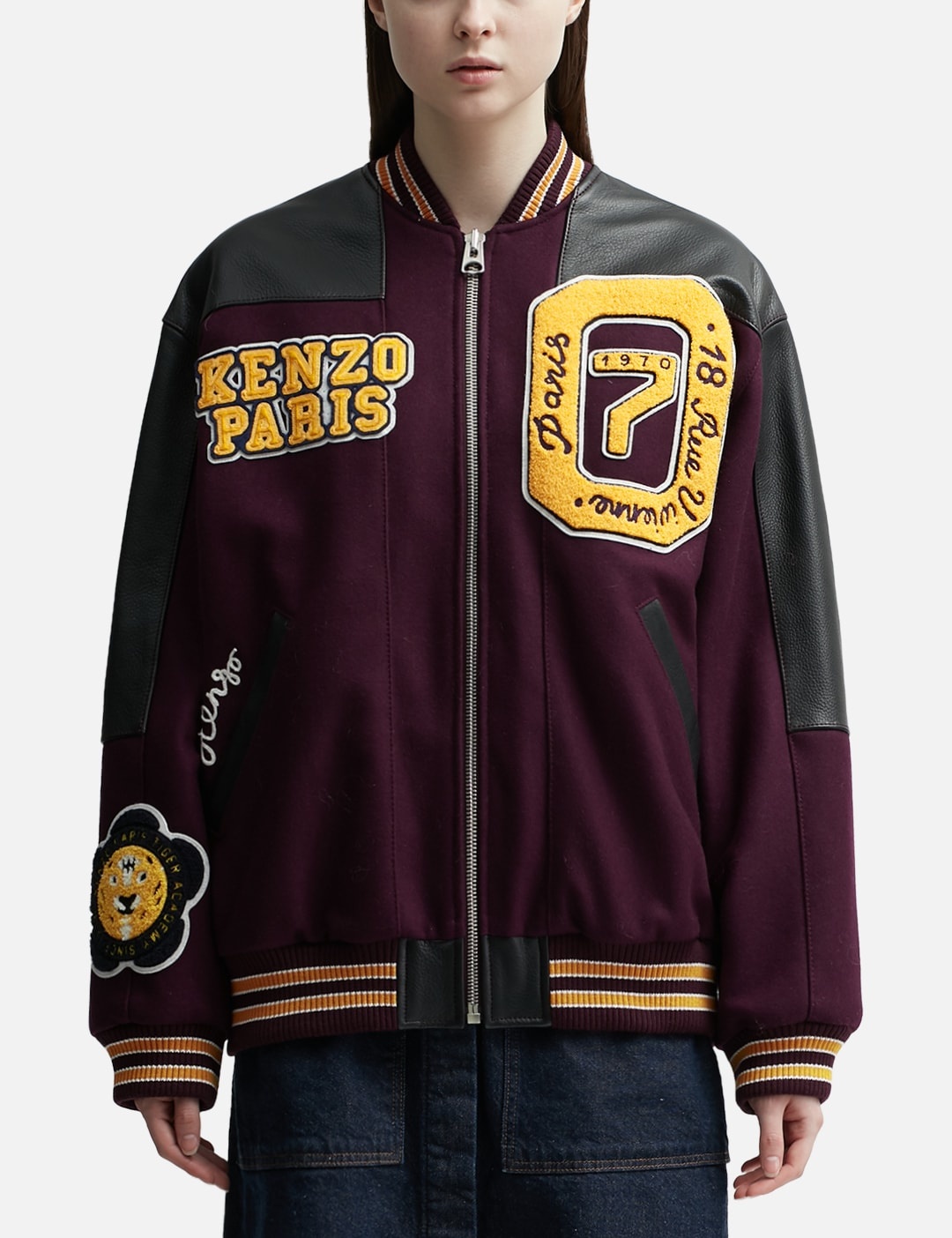 KENZO TIGER ACADEMY VARSITY JACKET - 1