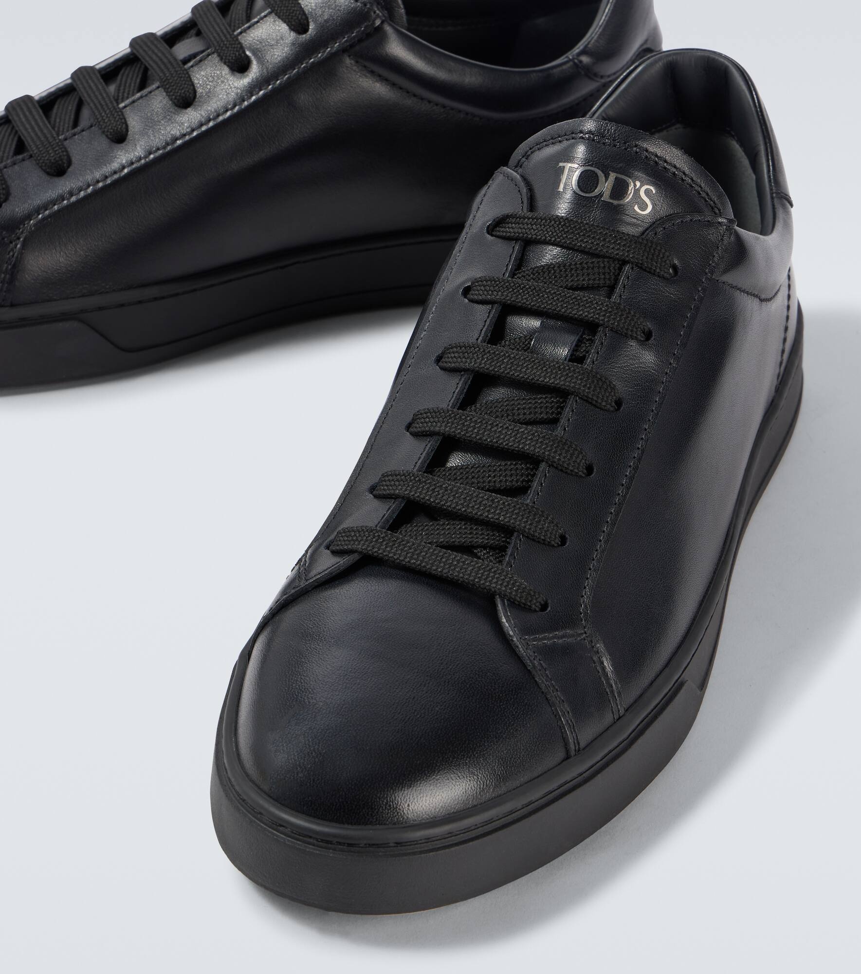 Leather sneakers - 3