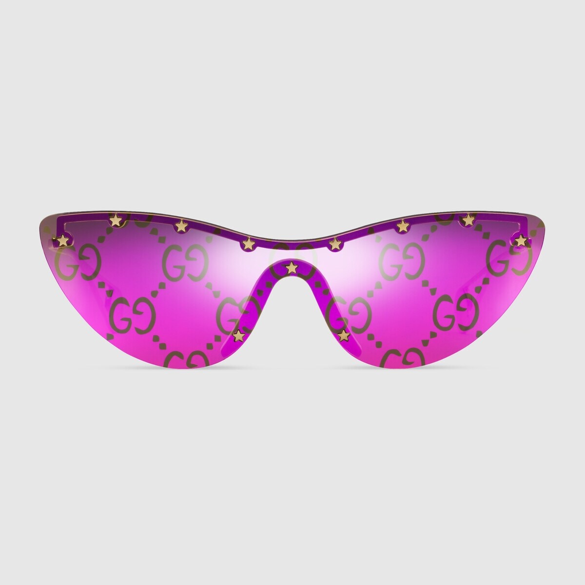 Cat-eye mask sunglasses - 1