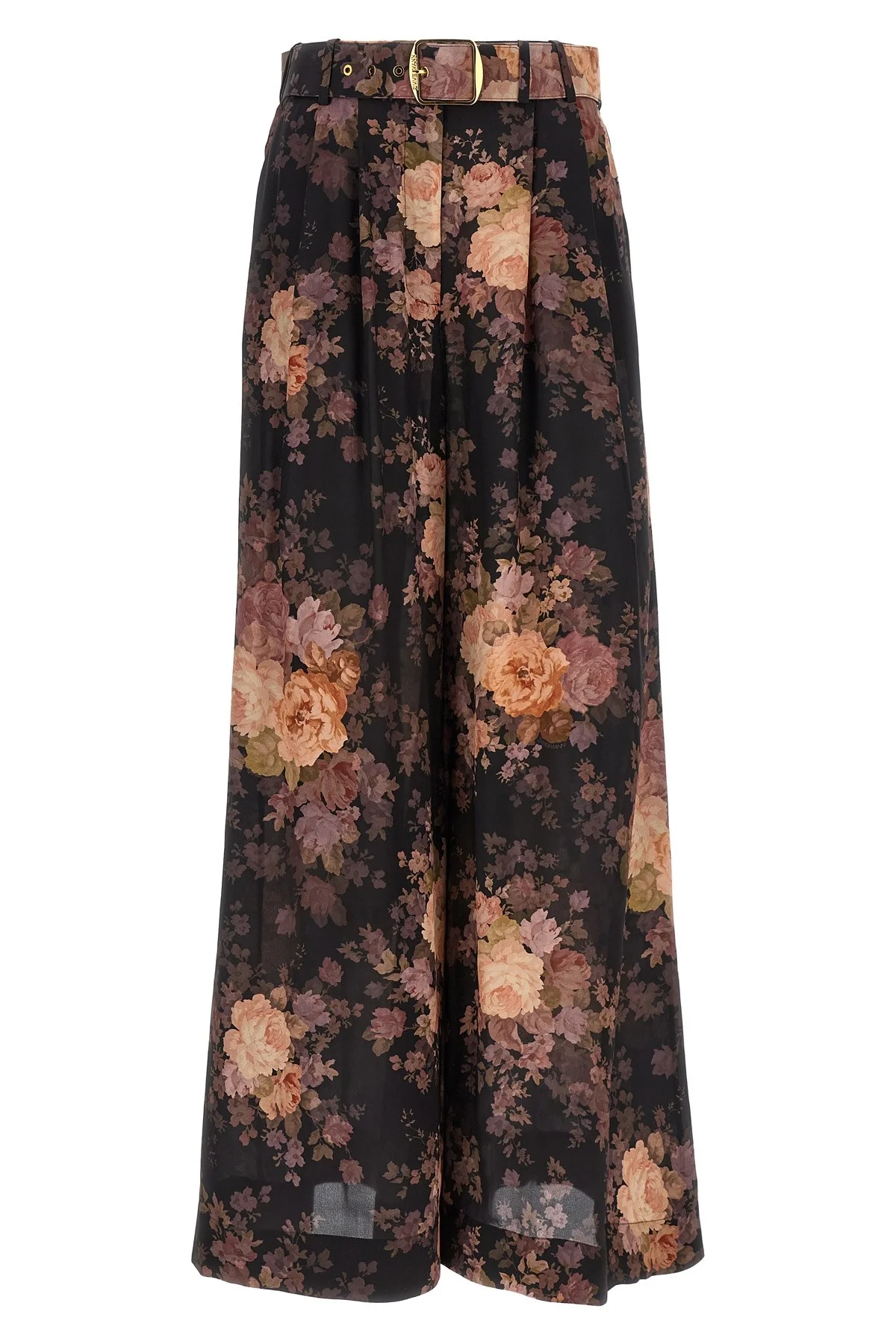 'Illustration Tuck' Pants - 1