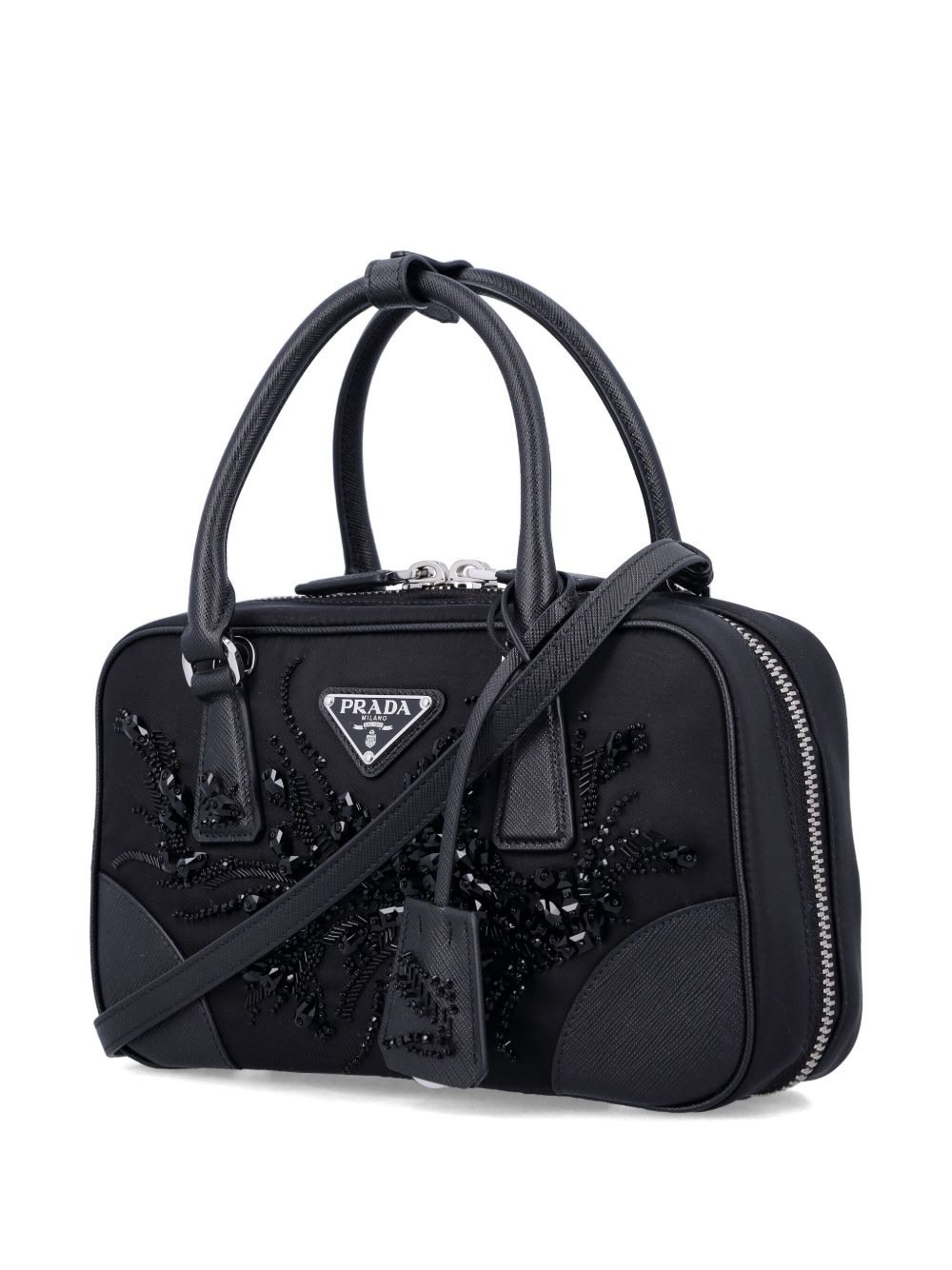 embroidered detailing mini bag - 4