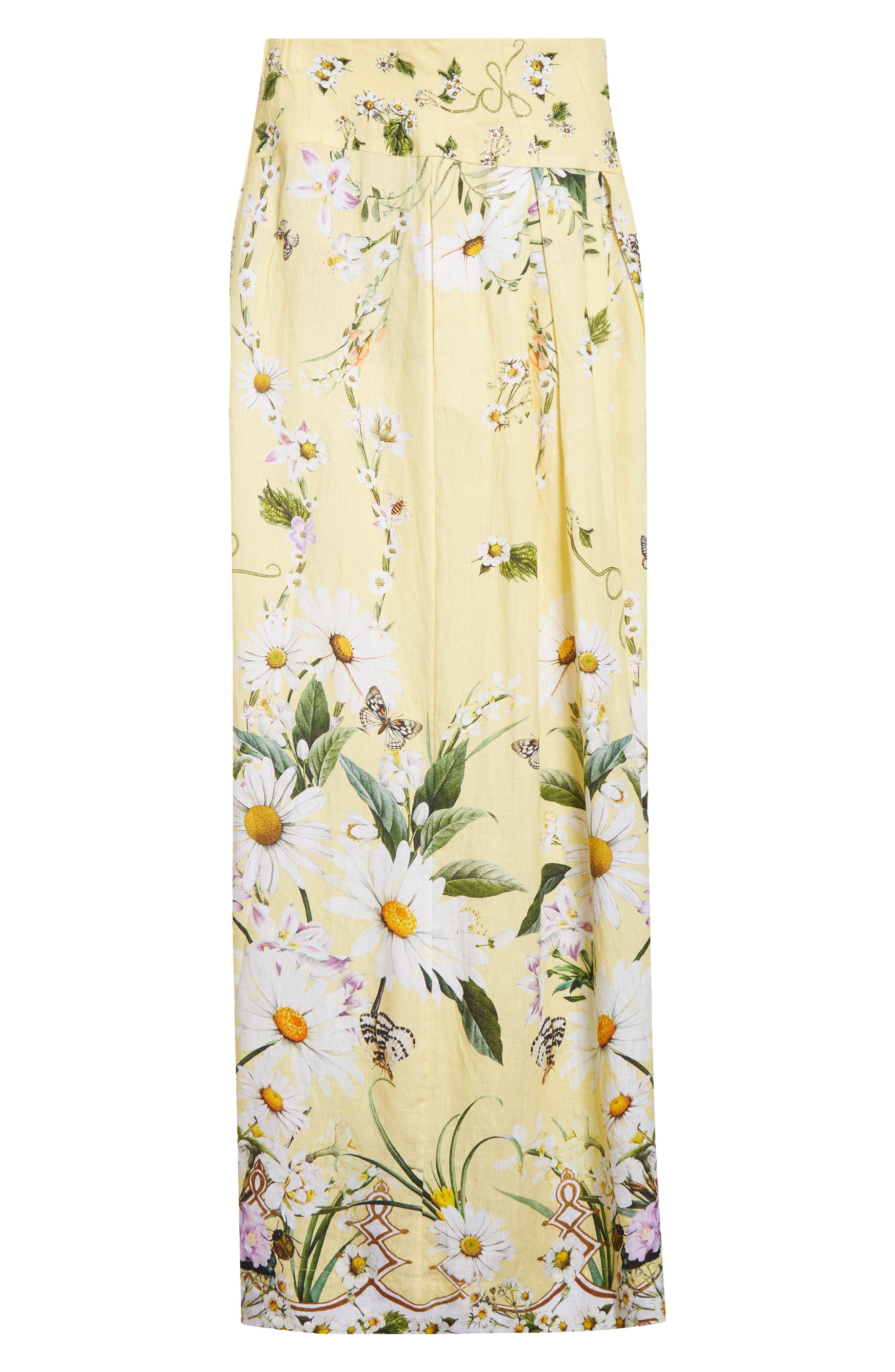 Camilla Daisy Chains Corset Waist Wide Leg Pants at Nordstrom - 6