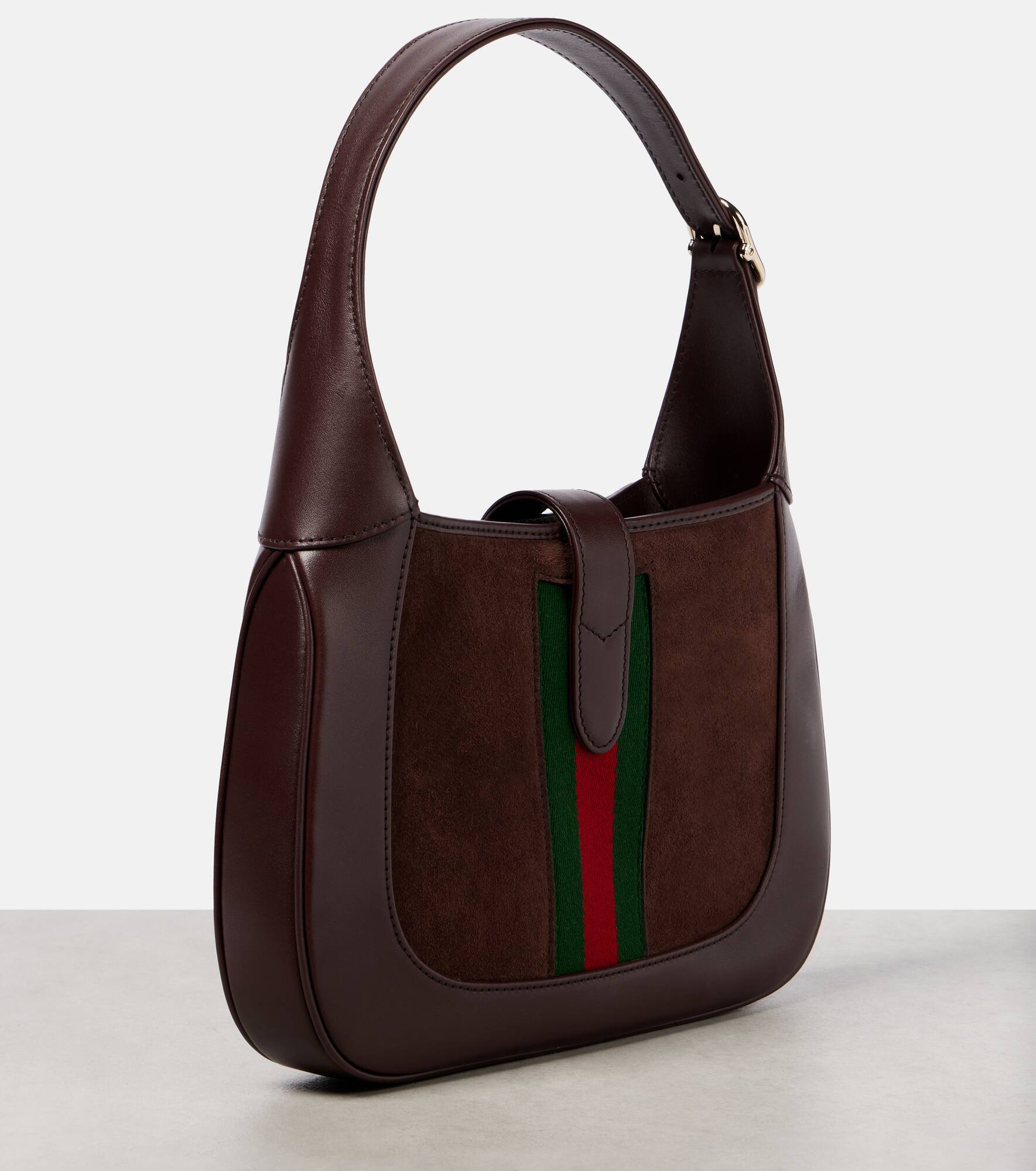 Jackie 1961 Medium suede shoulder bag - 4