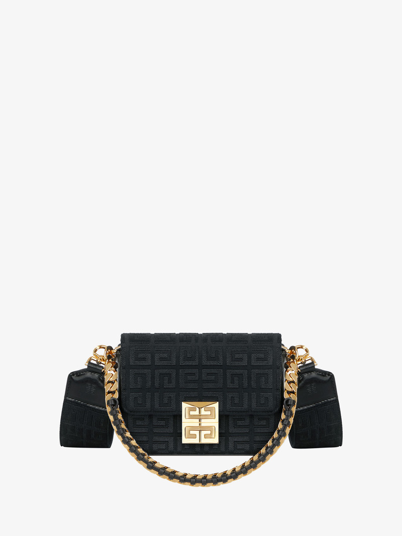 SMALL 4G BAG IN 4G EMBROIDERY WITH CHAIN 1