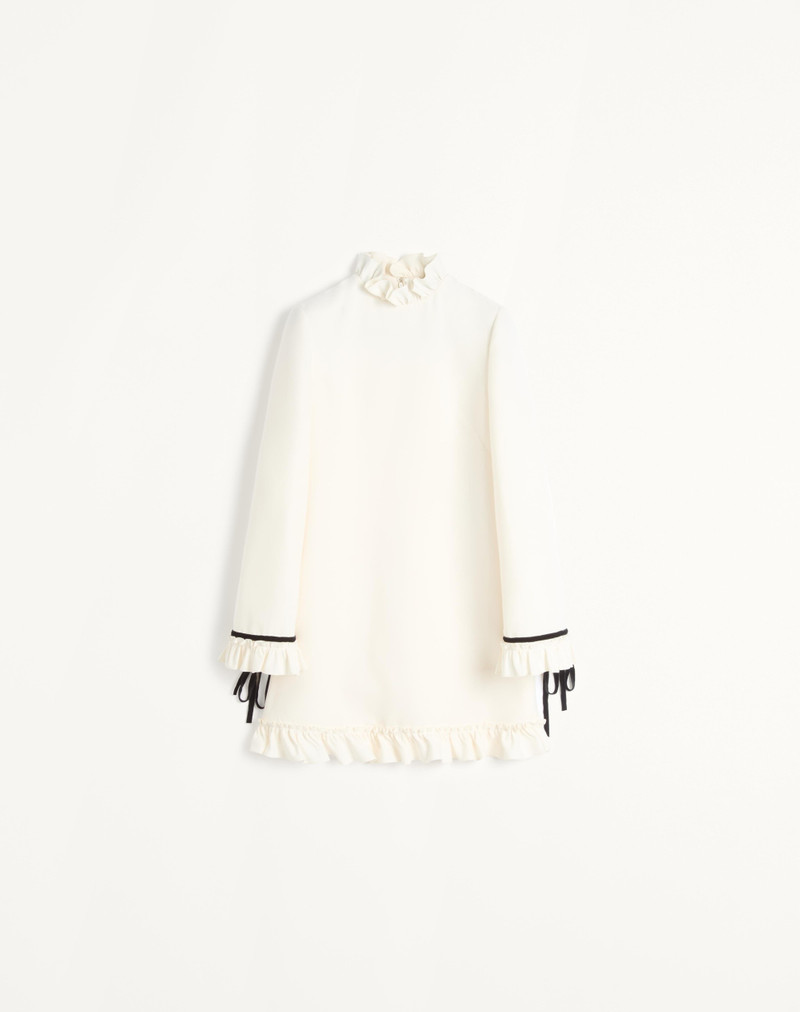 CREPE COUTURE SHORT DRESS - 1