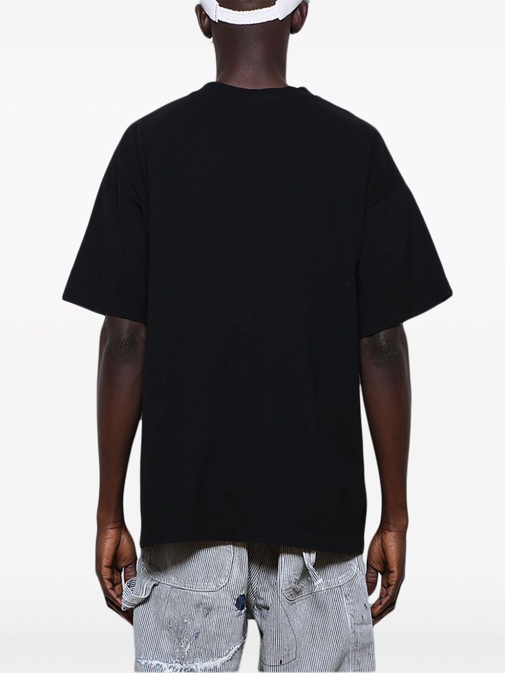 logo-print cotton T-shirt - 5