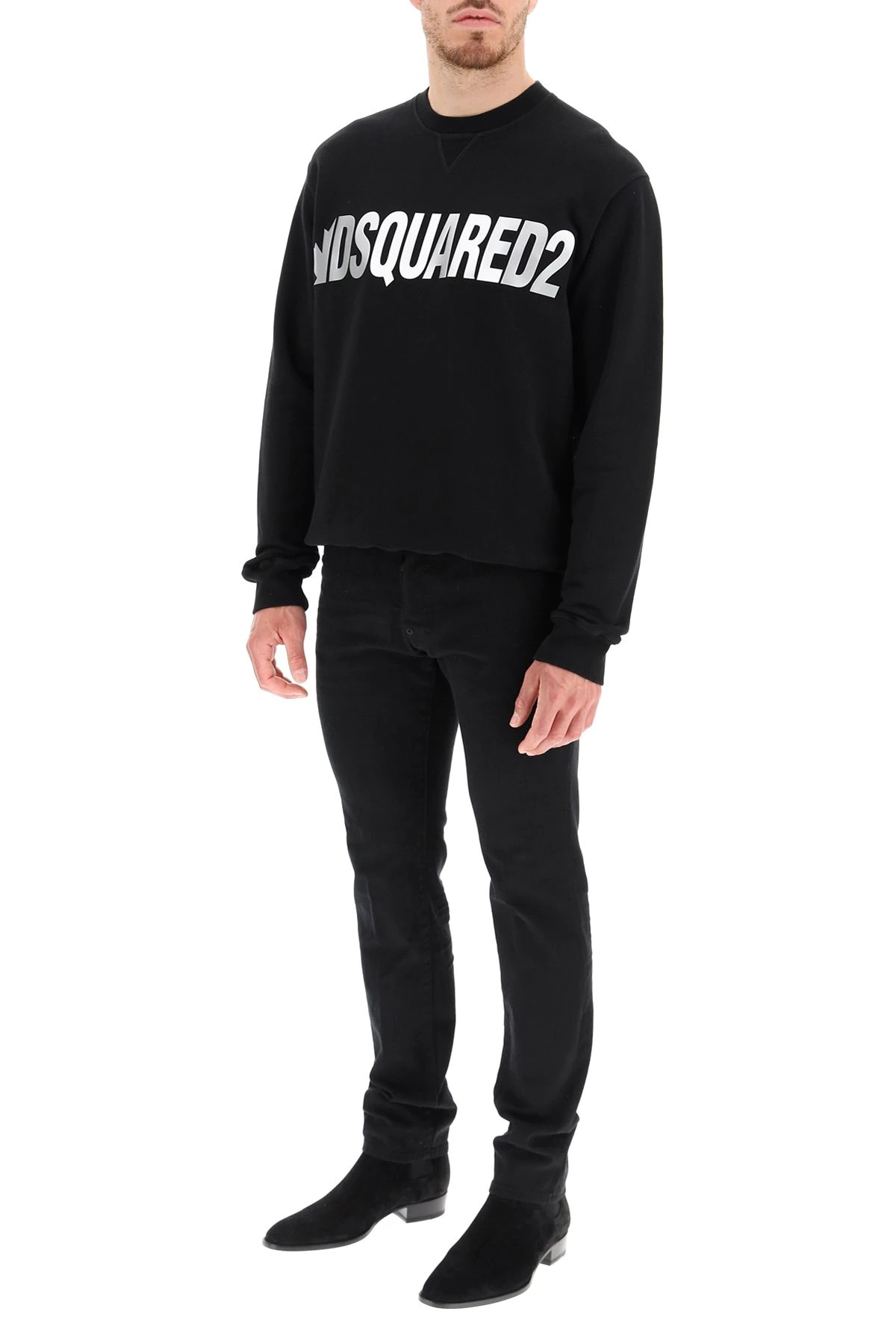 METAL LOGO CREWNECK SWEATSHIRT - 2