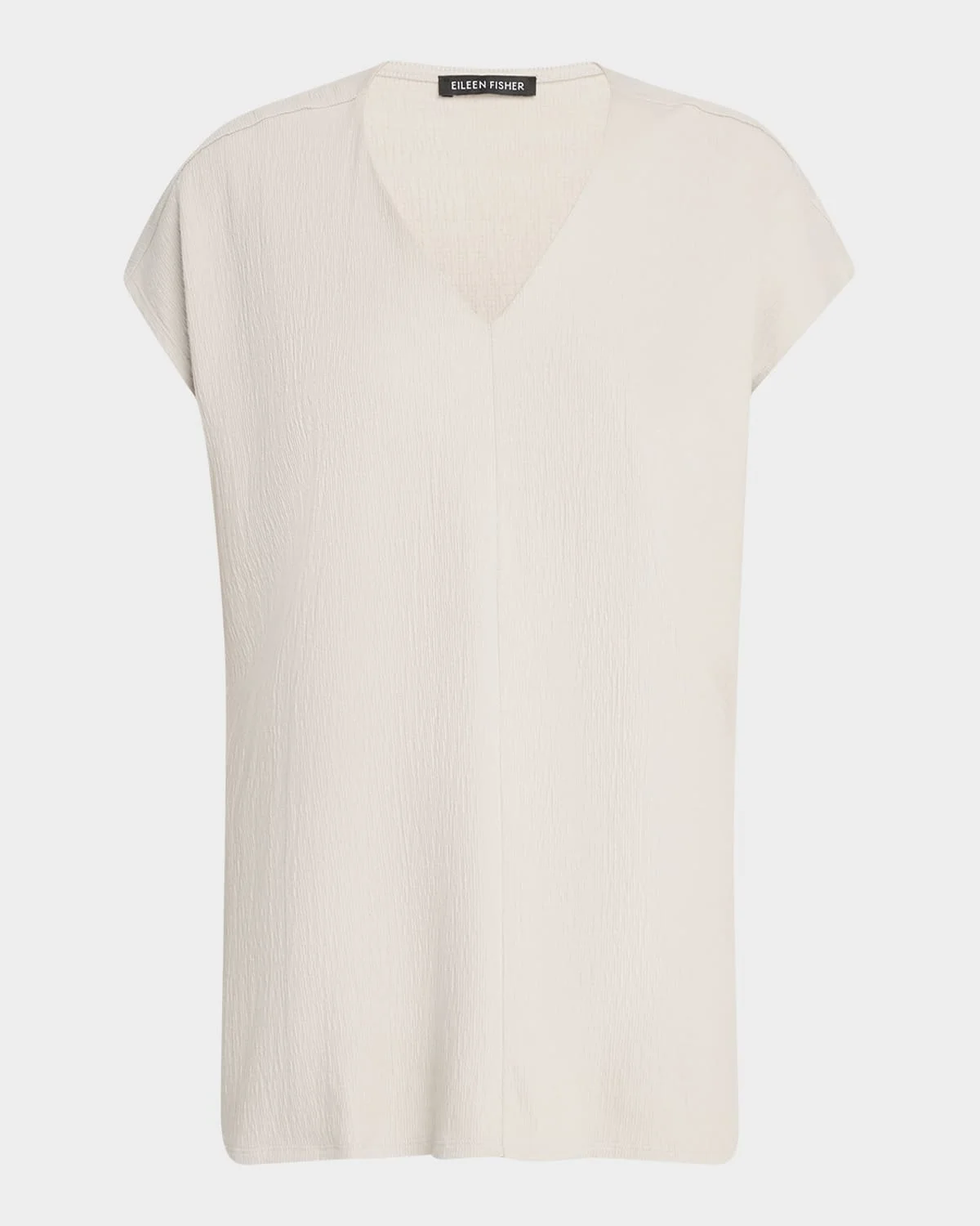 Crinkled Organic Cotton Jersey Tunic - 1
