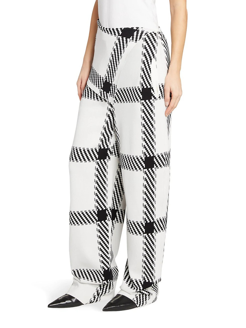Lumberjack-Check Knit Pants 4