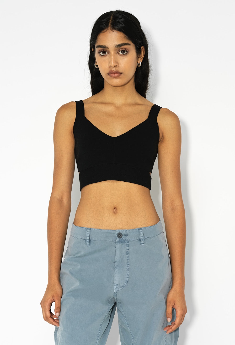 SILK COTTON BODY-CON TANK - 1