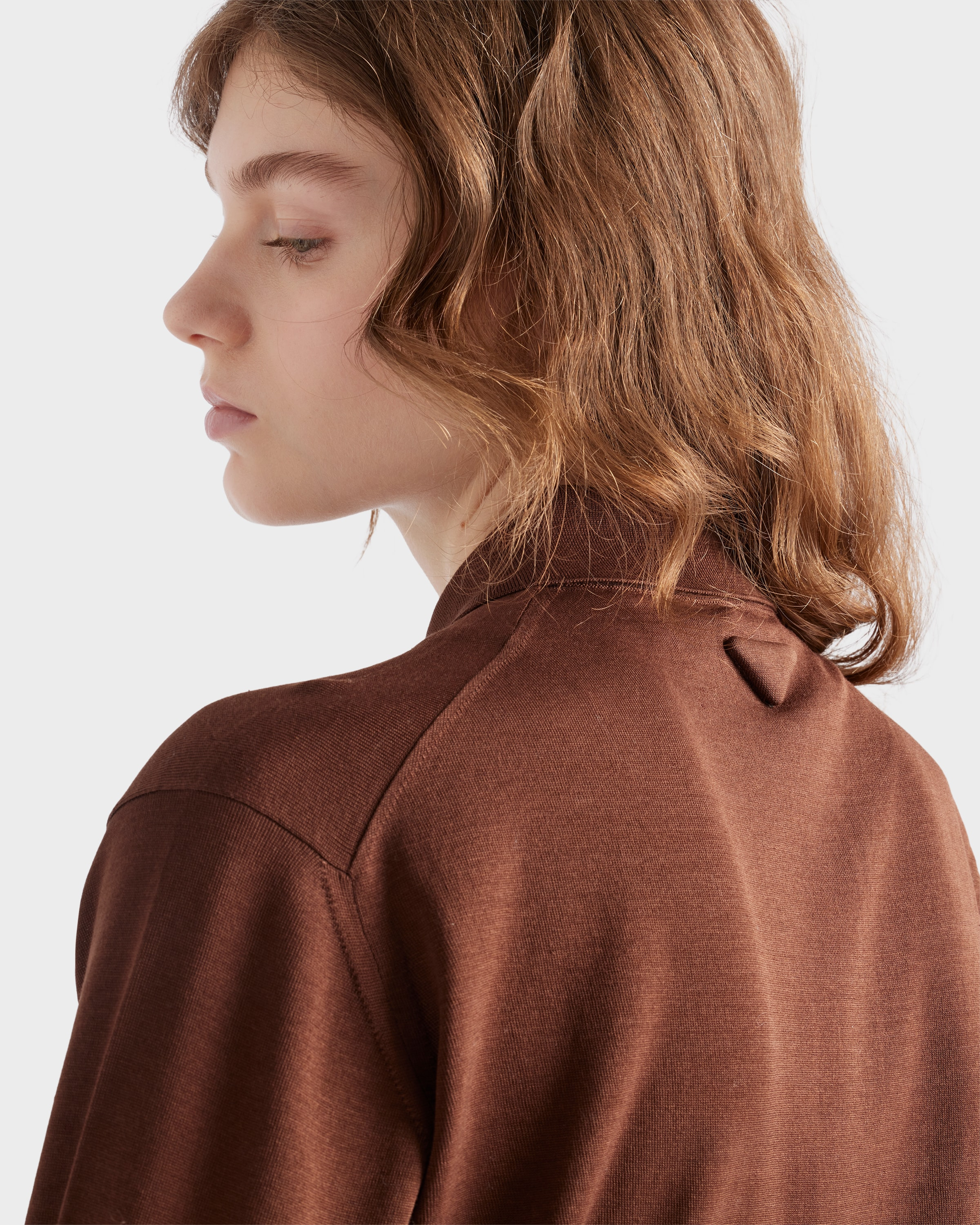 Cotton polo sweater - 4