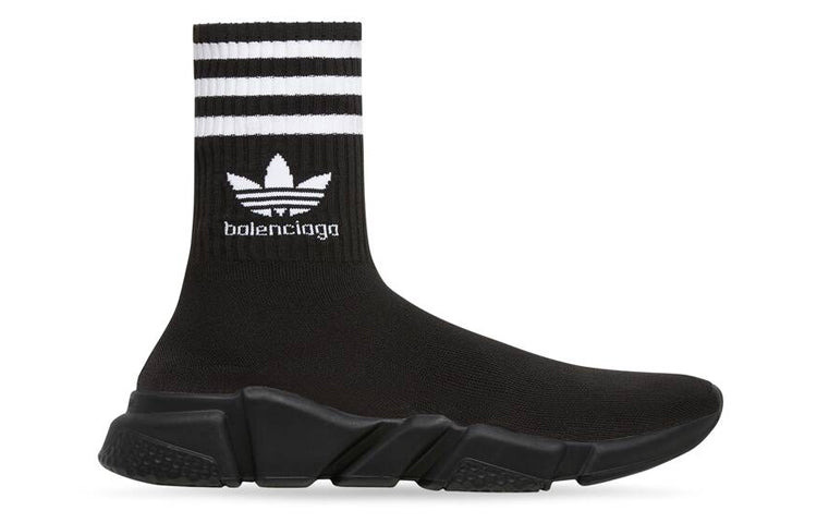 (WMNS) Balenciaga x adidas originals Speed 1.0 Sneakers 'Black' 717589WBDV11009 - 2