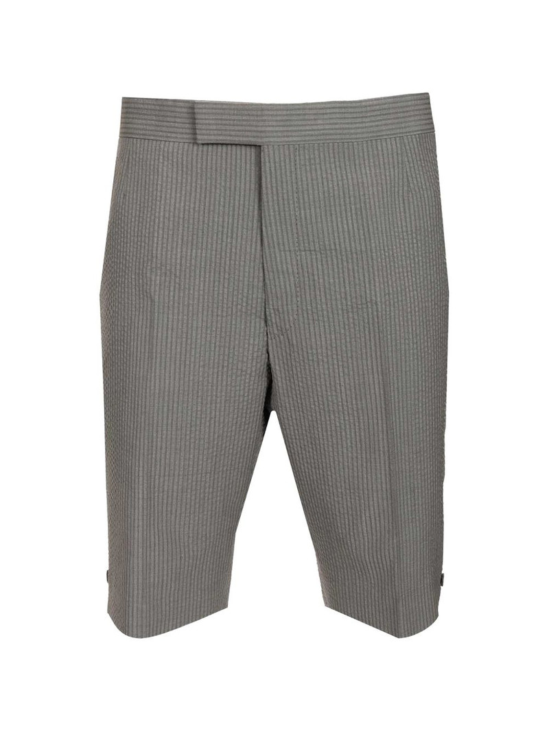 seersucker tab closure bermuda shorts 1