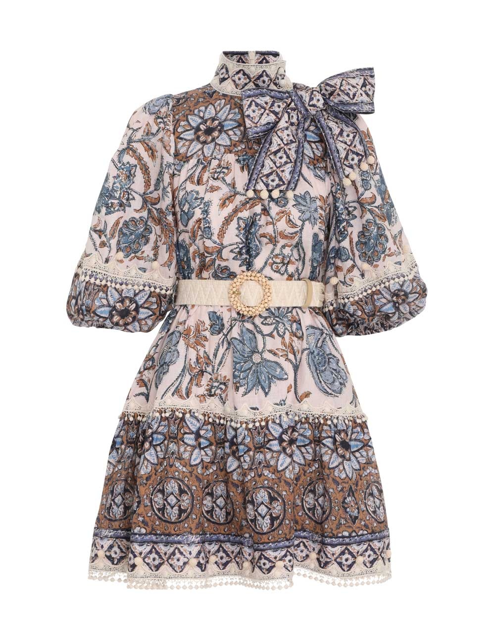 knee length dresses for ladies Shona Joy Ophelia Pavement Cowl Belted Mini Dress main image 0