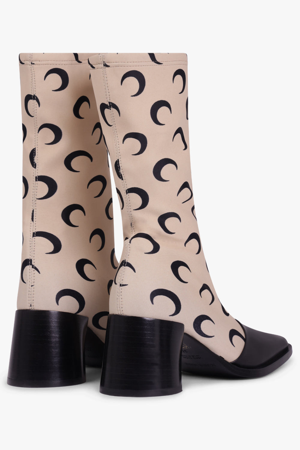 REGENERATED ALL OVER MOON JERSEY ANKLE BOOT | TAN - 4