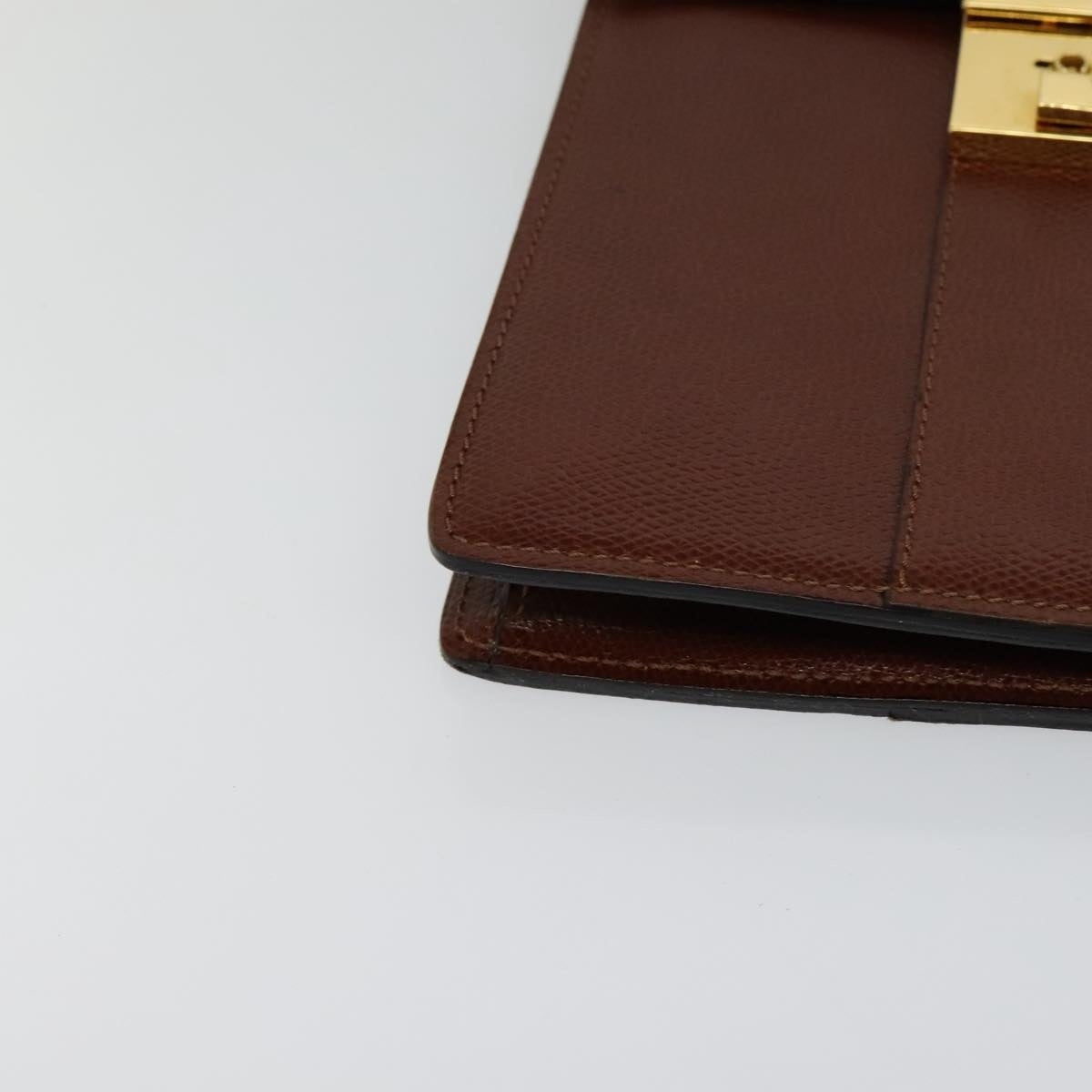 CELINE Business Bag Leather Brown - 14