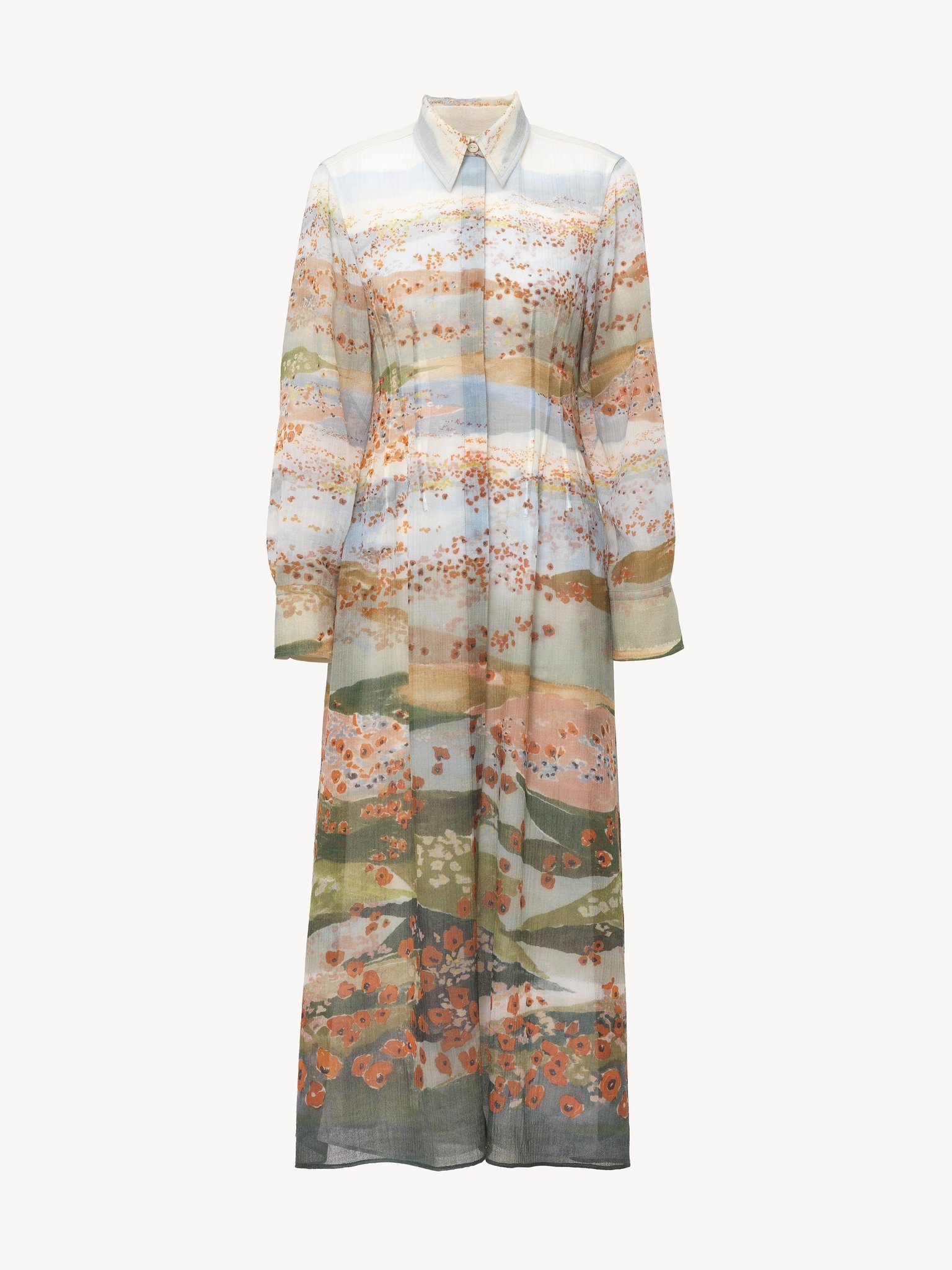 LONG SHIRT DRESS - 3