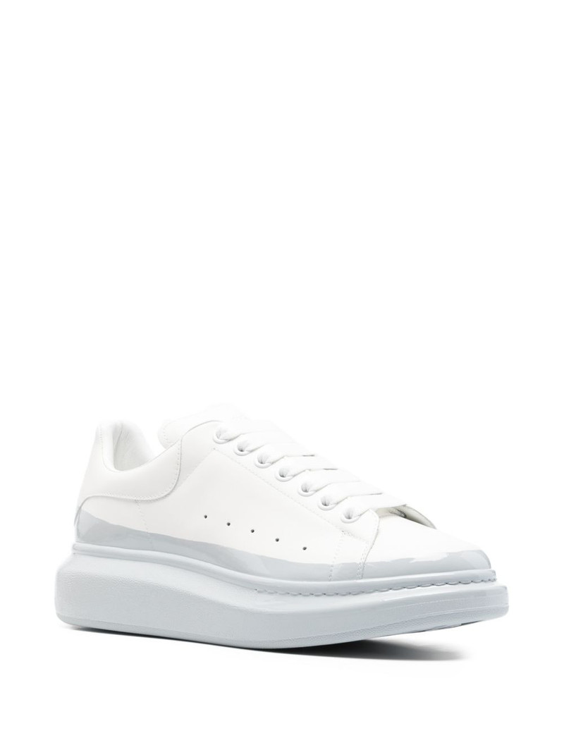 Alexander McQueen white sneakers outlook