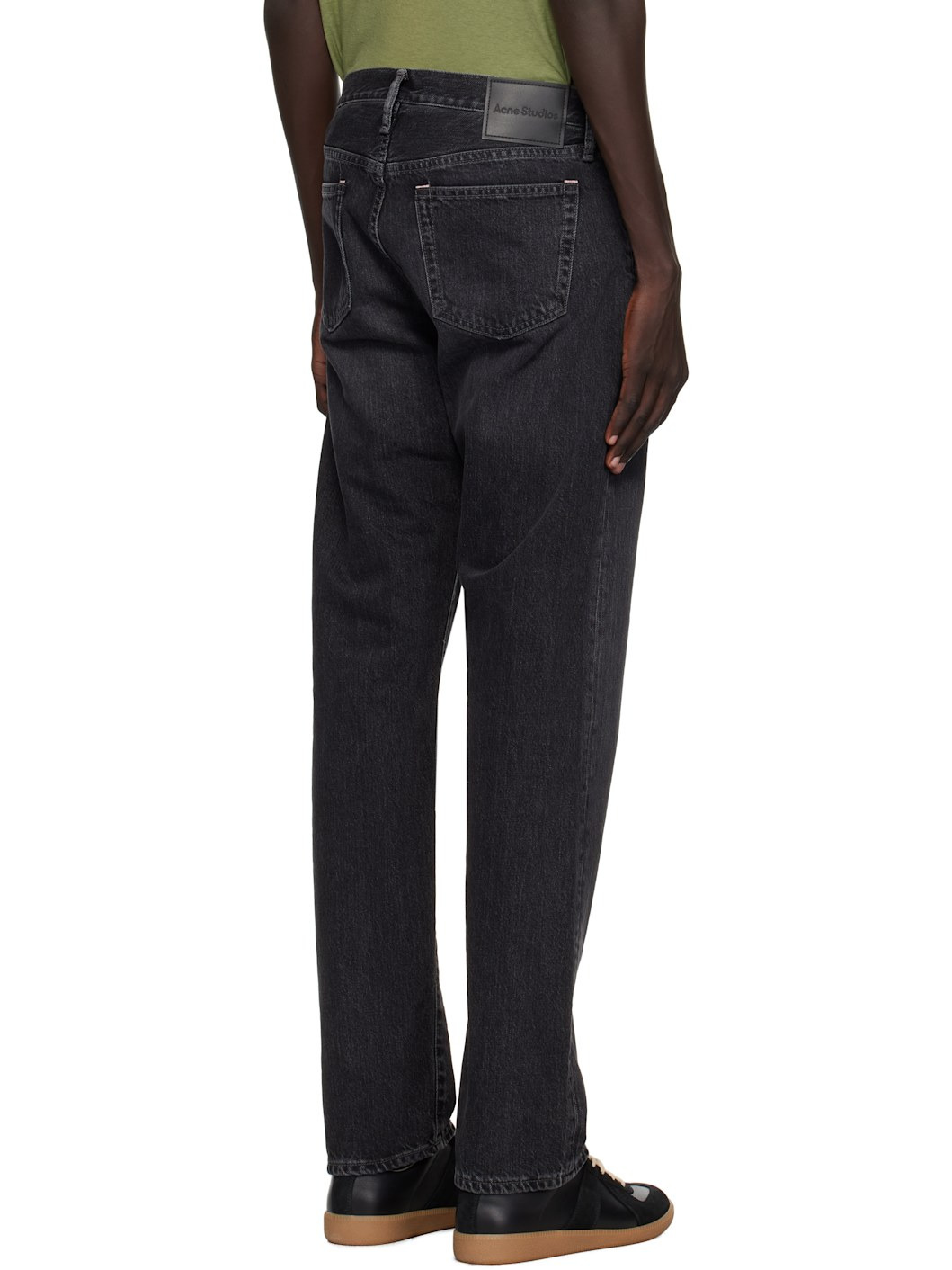Black Faded Jeans - 3