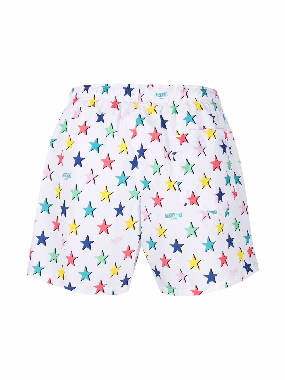 star-print swim shorts - 2