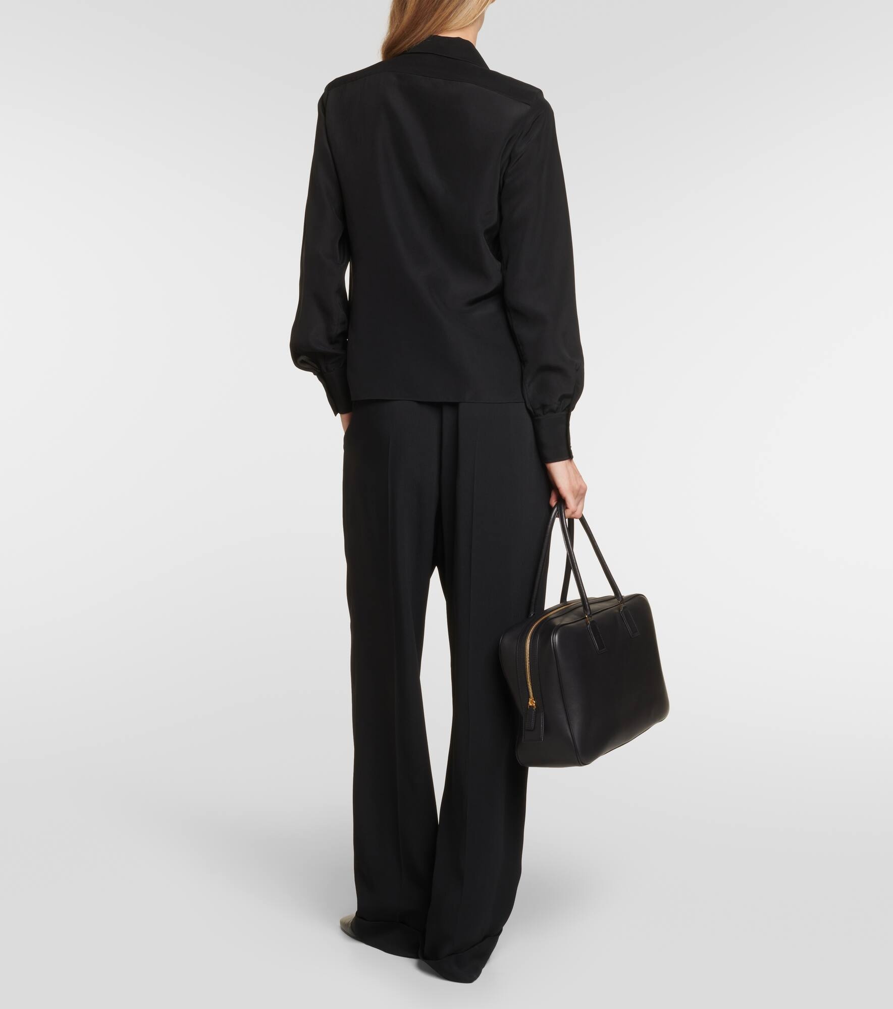 Conan silk crêpe de chine shirt - 3