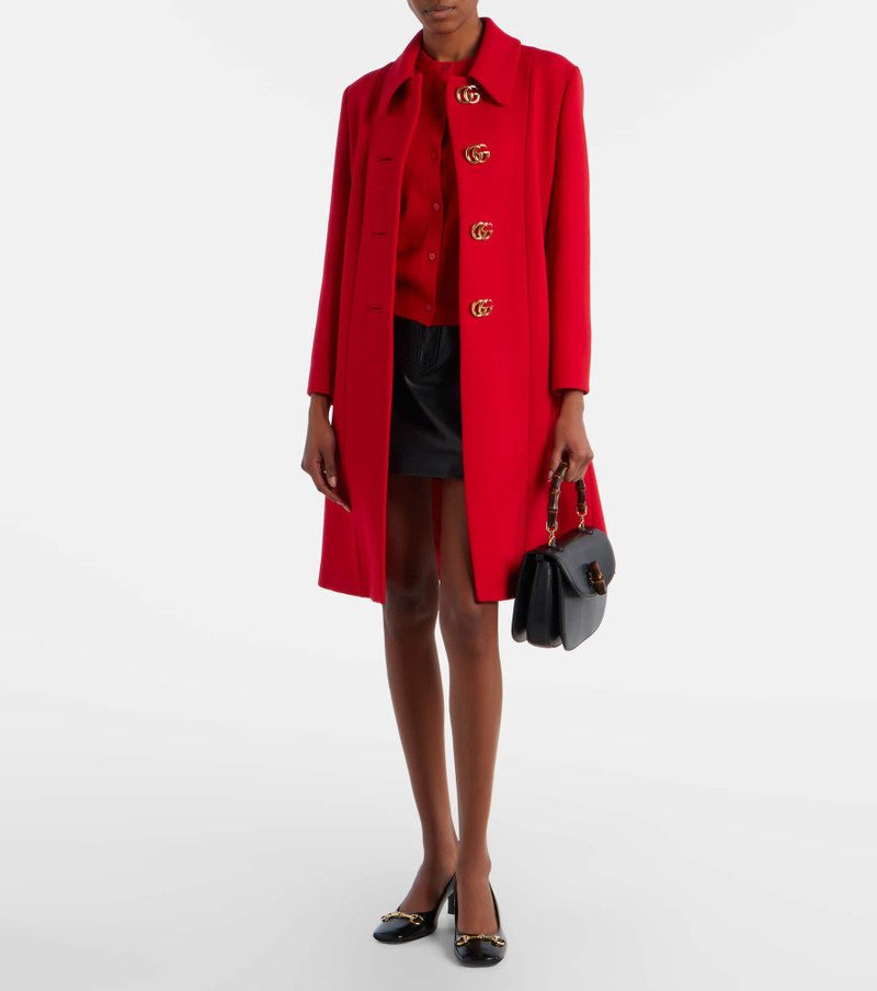 GUCCI Double G wool cardigan outlook