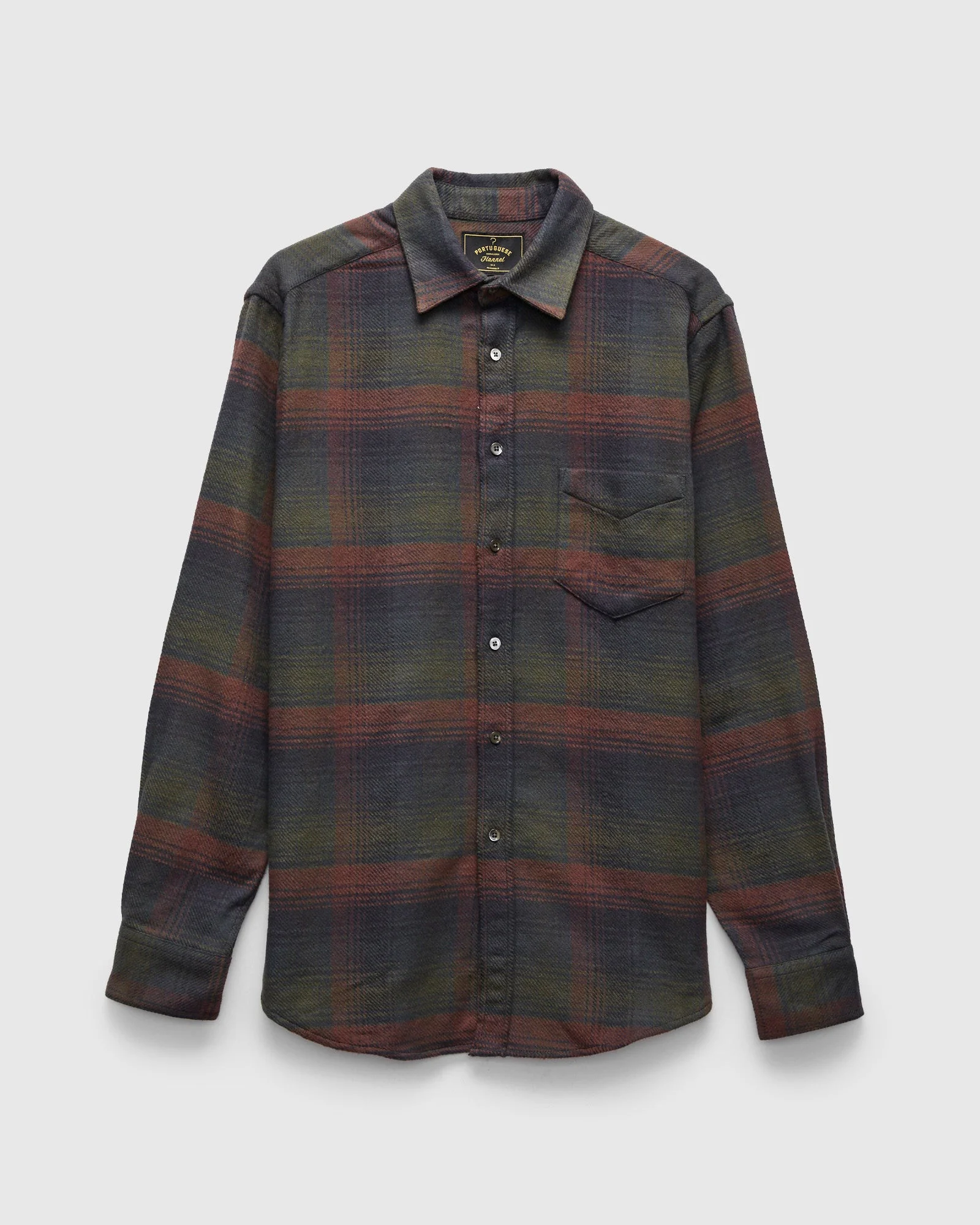 Old Pine Button-Up Shirt in Graphite - 1