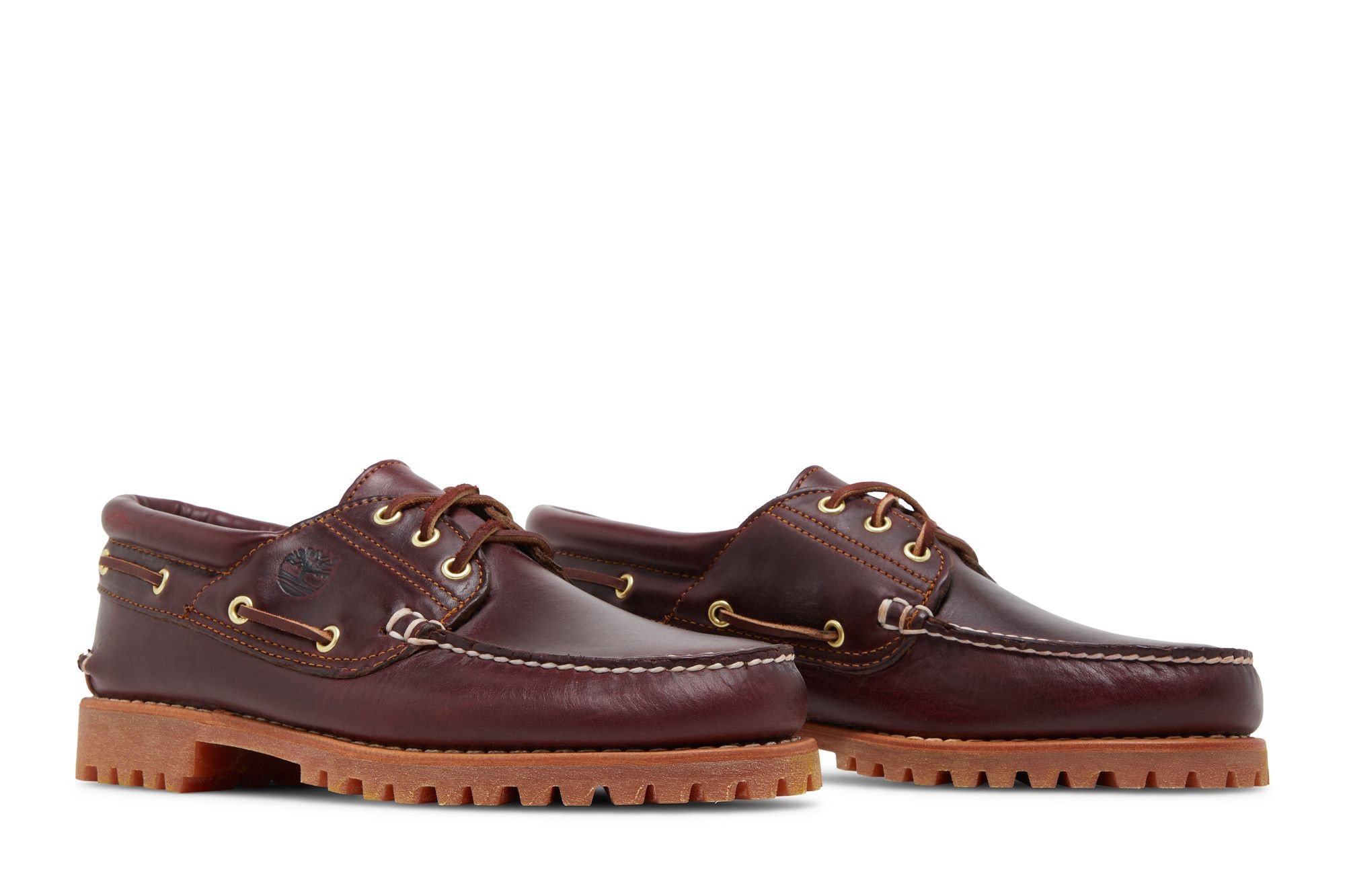 3-Eye Lug Handsewn Boat 'Brown' - 8
