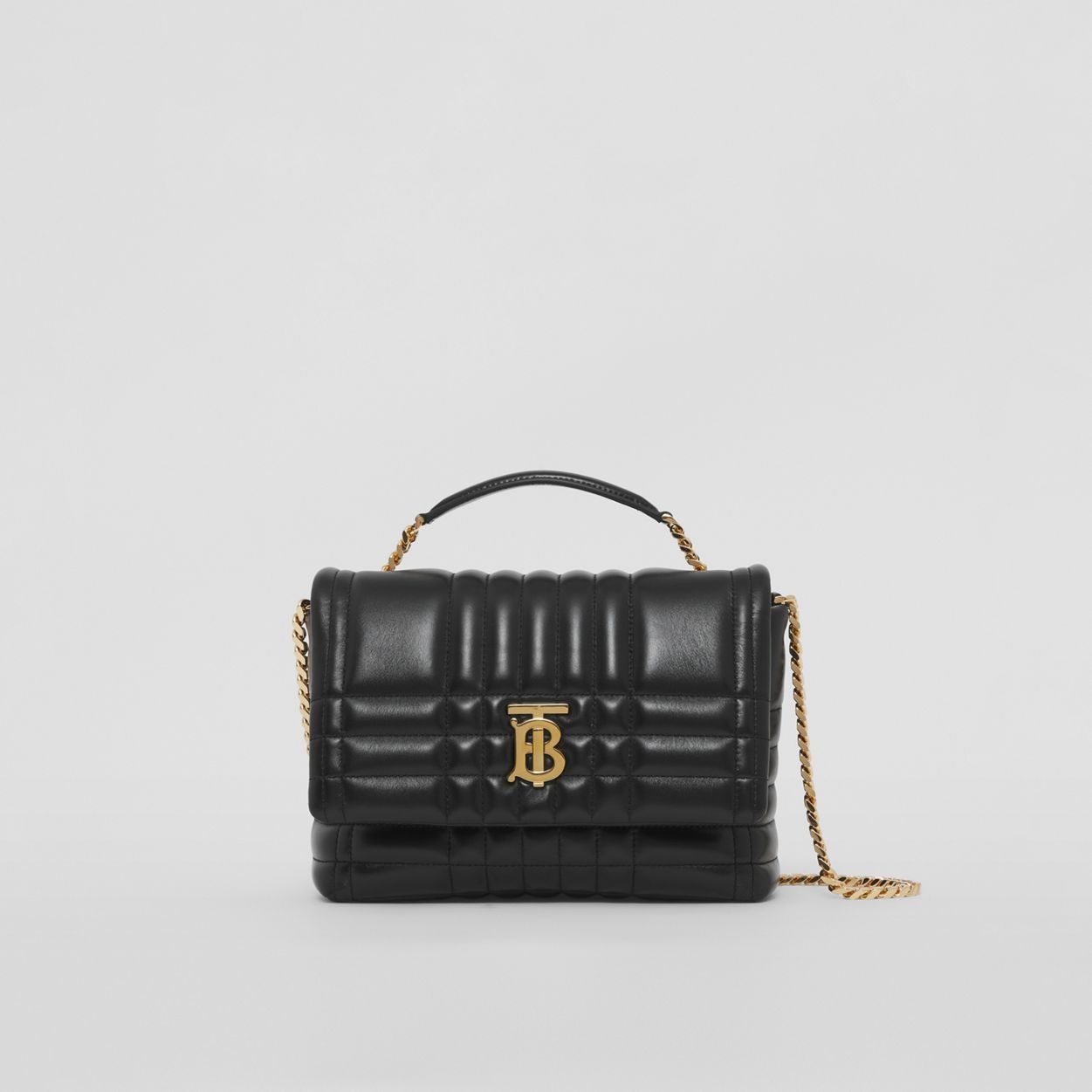Small Quilted Lambskin Lola Satchel - 1